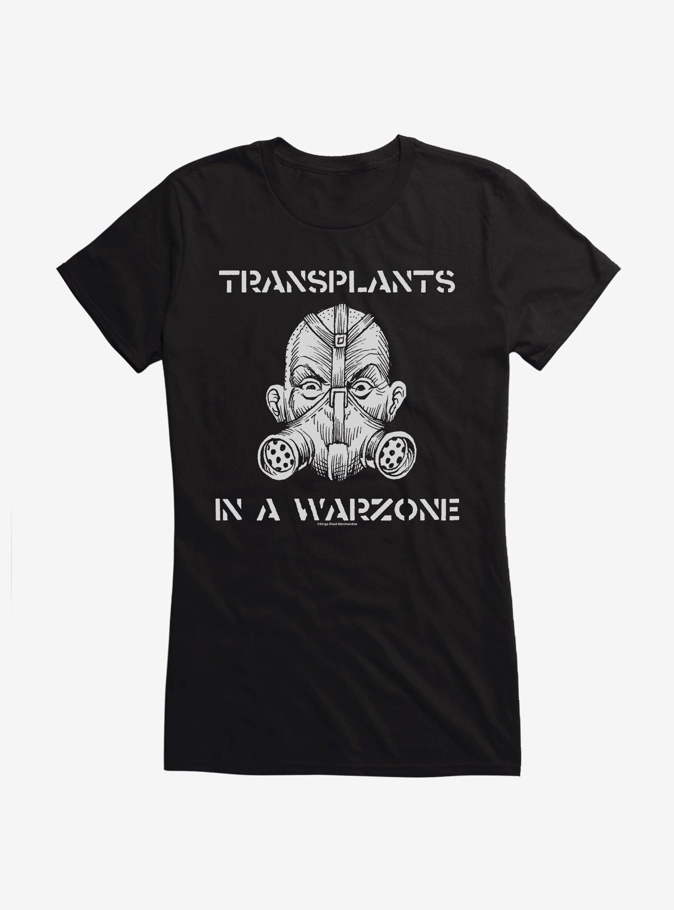 Transplants In A War Zone Girls T-Shirt, BLACK, hi-res