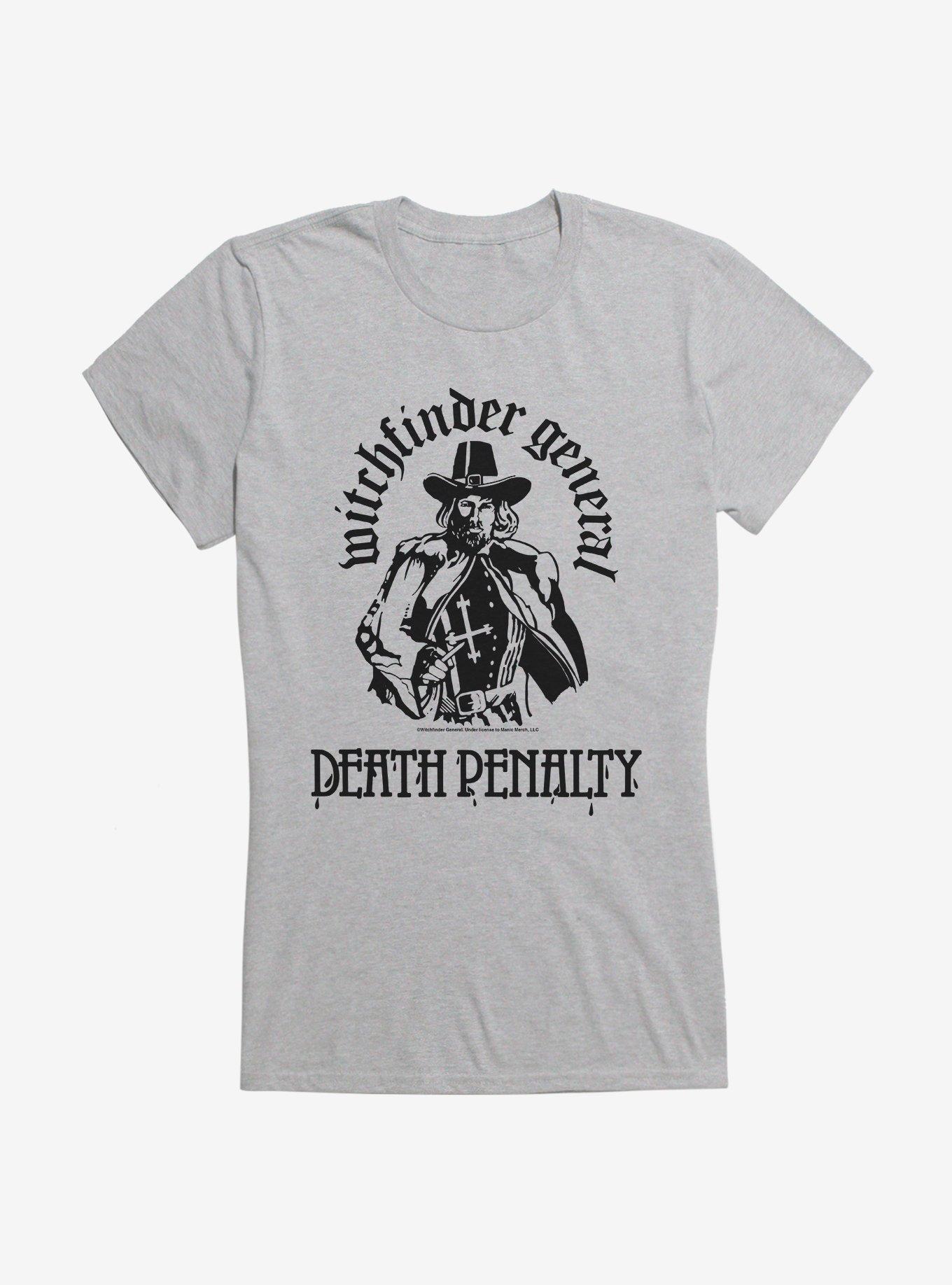 Witchfinder General Death Penalty Girls T-Shirt