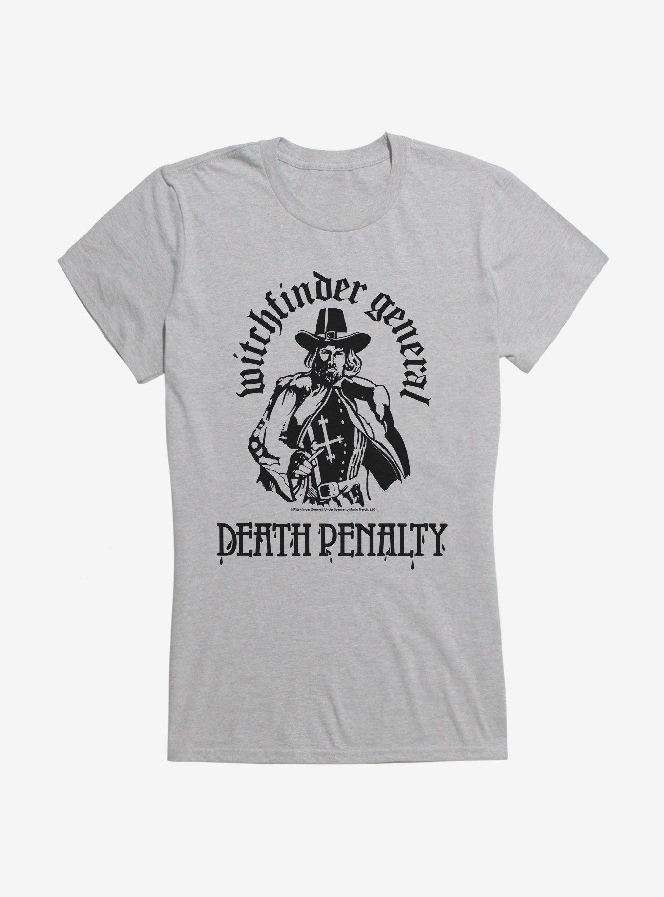 Witchfinder General Death Penalty Girls T-Shirt, , hi-res