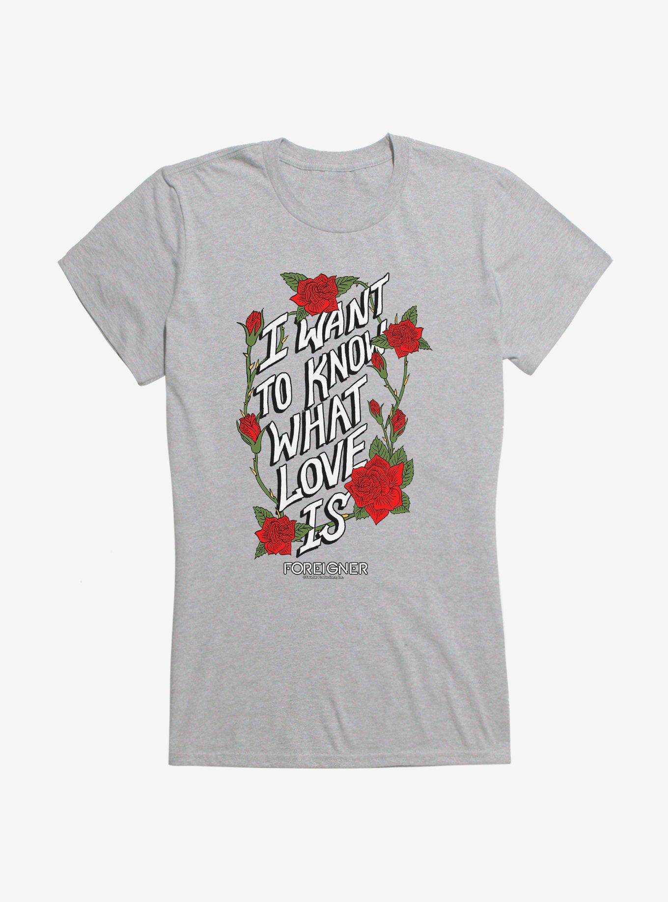 Foreigner What Love Is Girls T-Shirt, SPORT GRAY, hi-res
