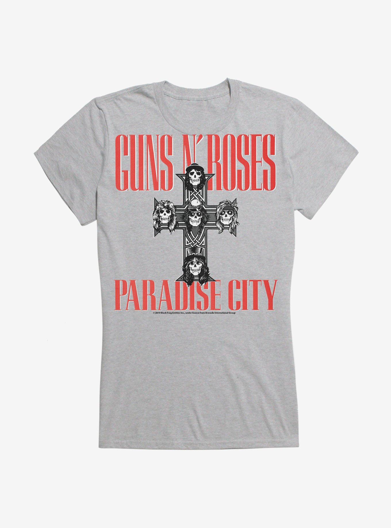Guns N' Roses Paradise City Girls T-Shirt, SPORT GRAY, hi-res