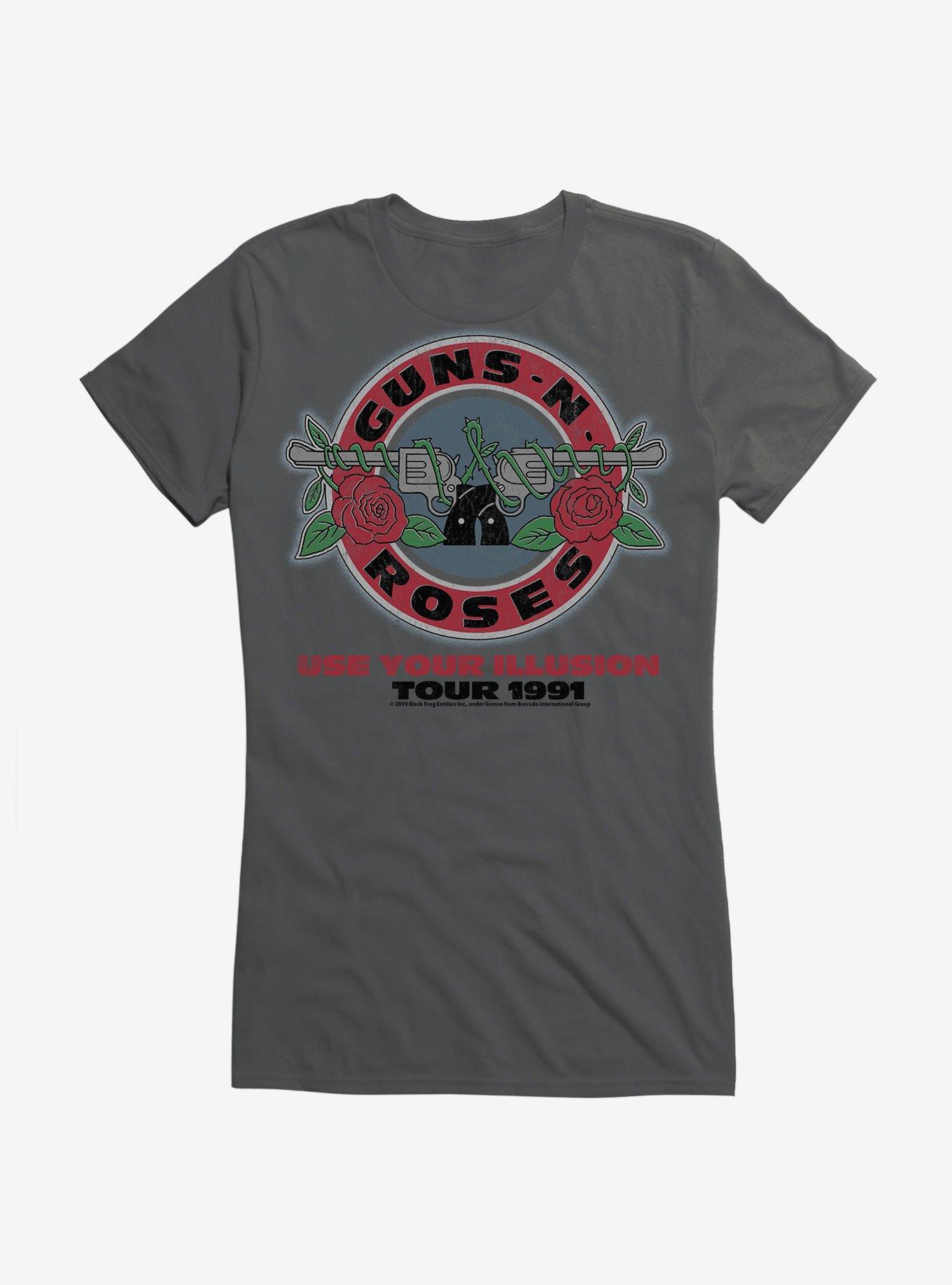 Guns N' Roses Use Your Illusion Tour 1991 Girls T-Shirt, , hi-res