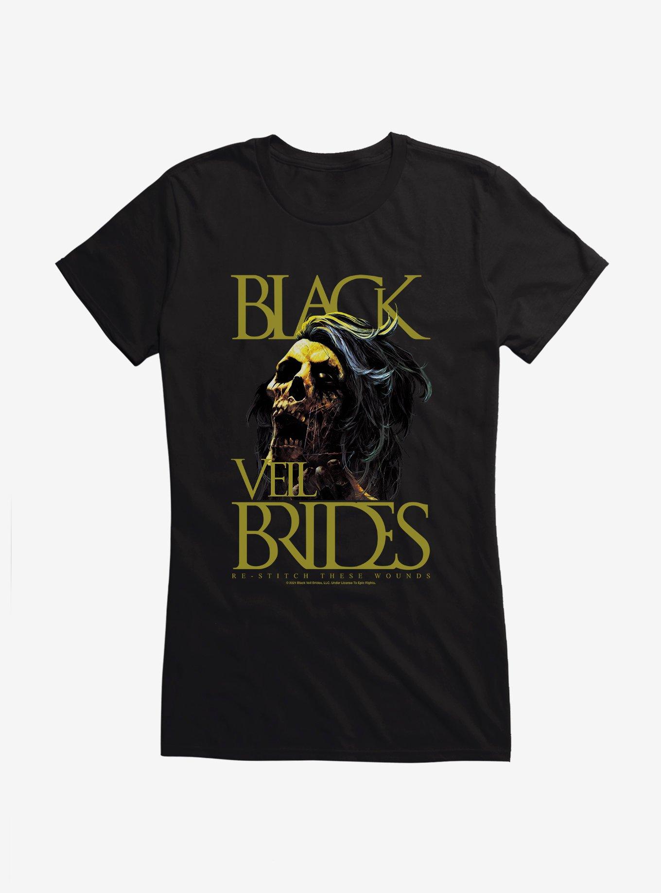 Black Veil Brides Re-Stitch These Wounds Album Cover Girls T-Shirt, , hi-res