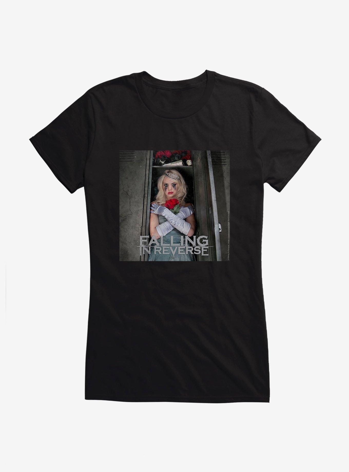 Falling In Reverse The Drug In Me Is You Girls T-Shirt, BLACK, hi-res