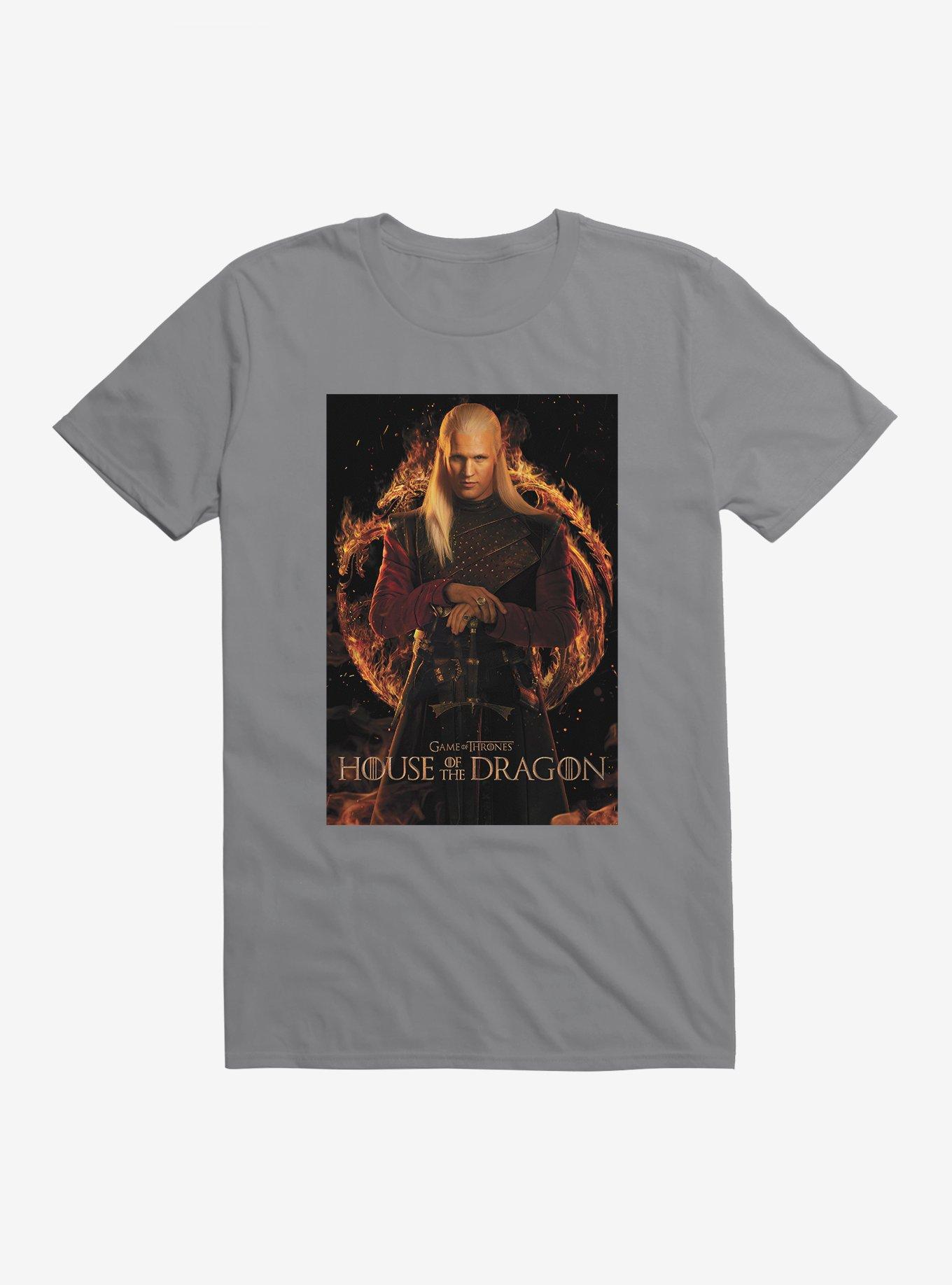 House Of The Dragon Daemon Targaryen T-Shirt, STORM GREY, hi-res