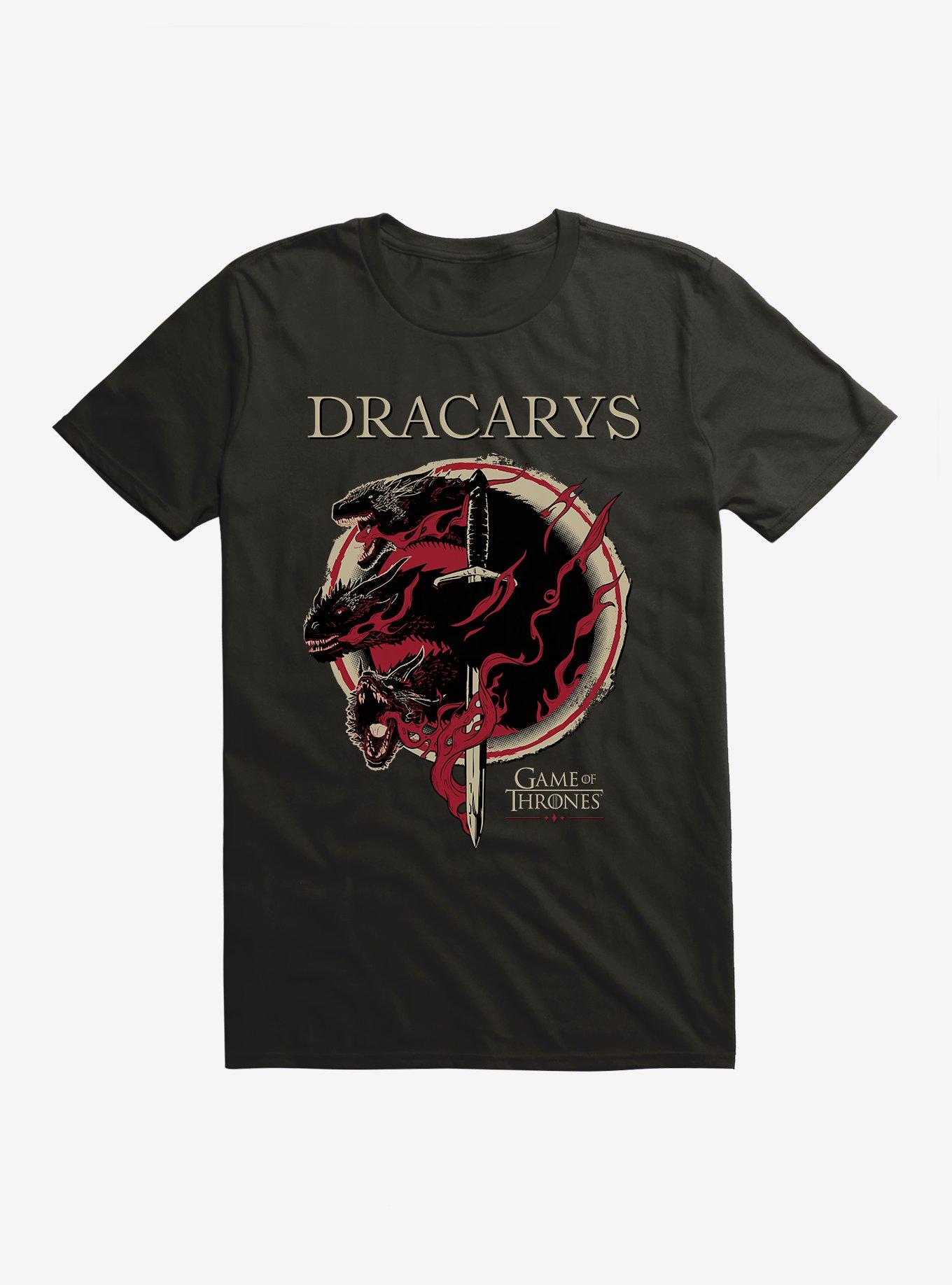 Game Of Thrones Dracarys T-Shirt, BLACK, hi-res