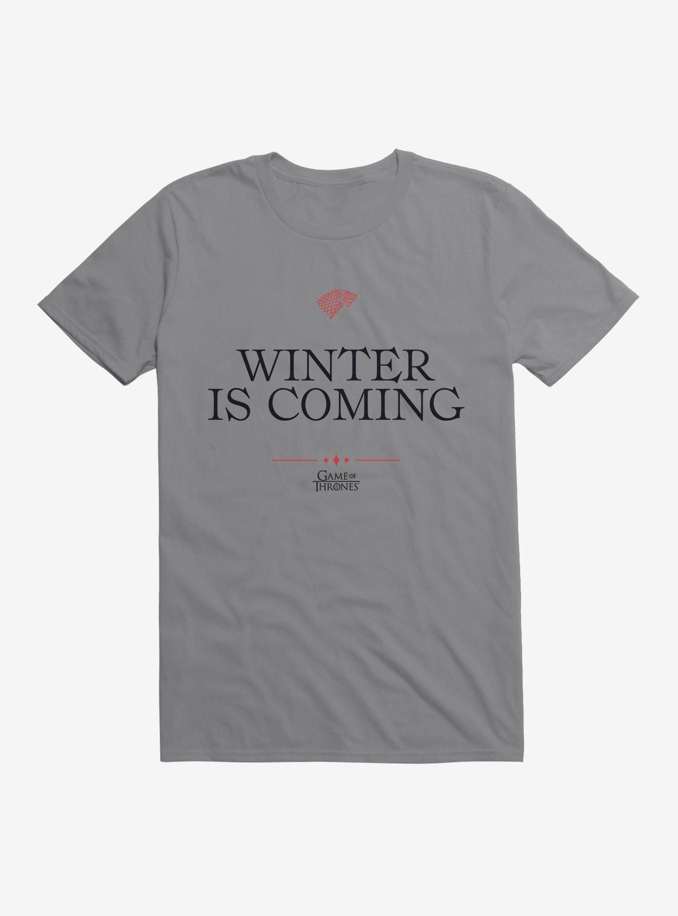 Game Of Thrones Quote Stark Winter Is Coming T-Shirt, , hi-res