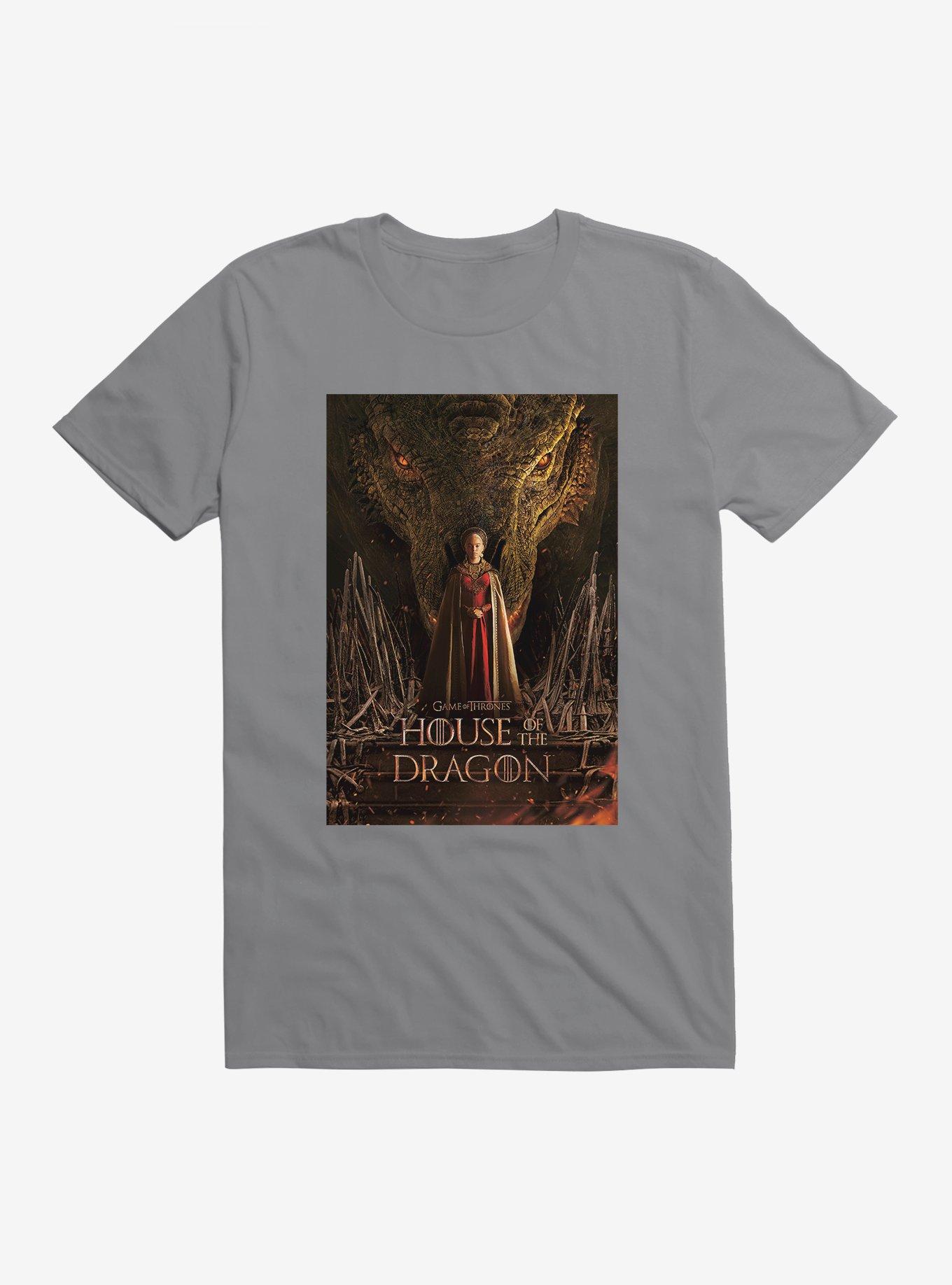 House Of The Dragon Rhaenyra Targaryen Poster T-Shirt, , hi-res