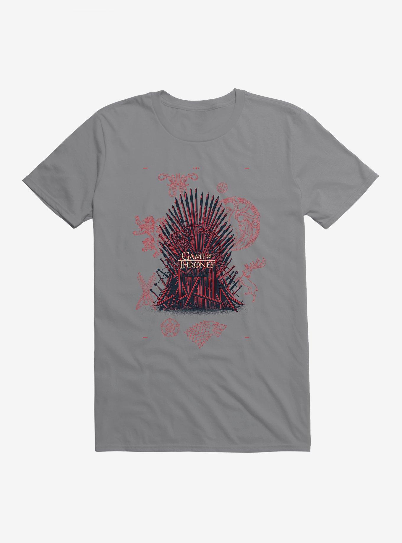 Game Of Thrones Blood Stained Throne T-Shirt, , hi-res