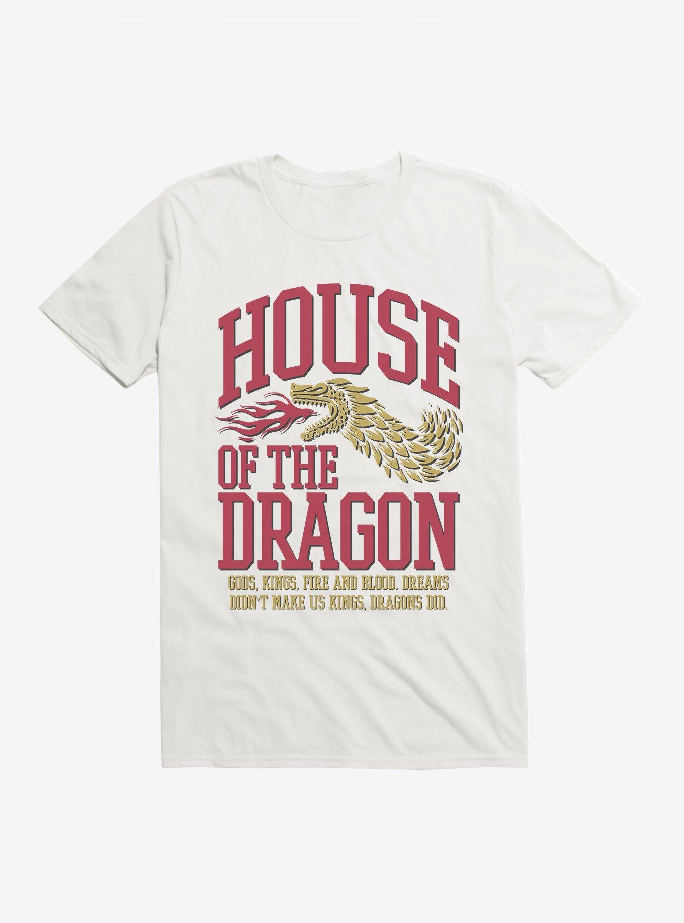 House of the Dragon Make Us Kings T-Shirt, WHITE, hi-res