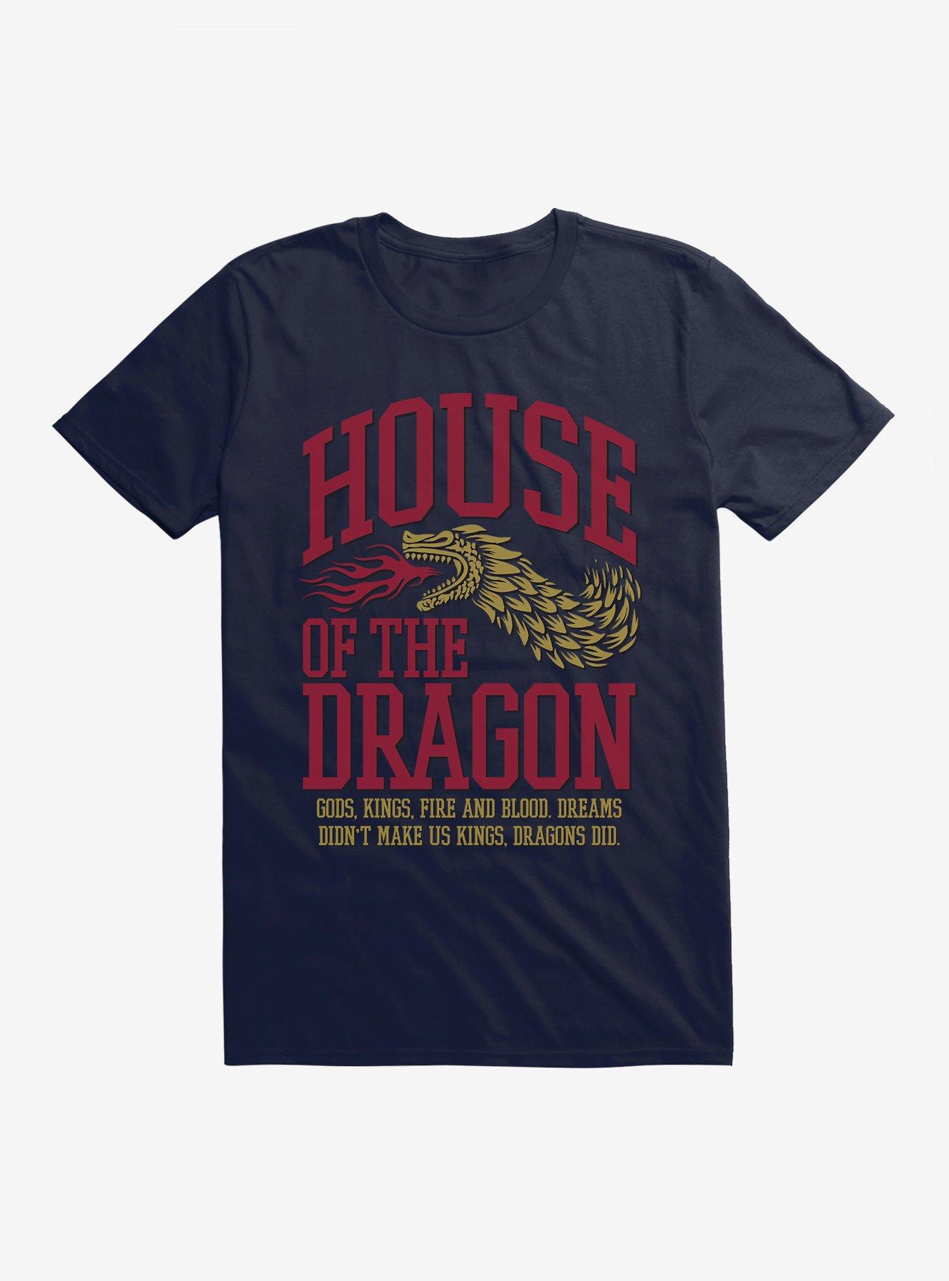 House of the Dragon Make Us Kings T-Shirt, NAVY, hi-res