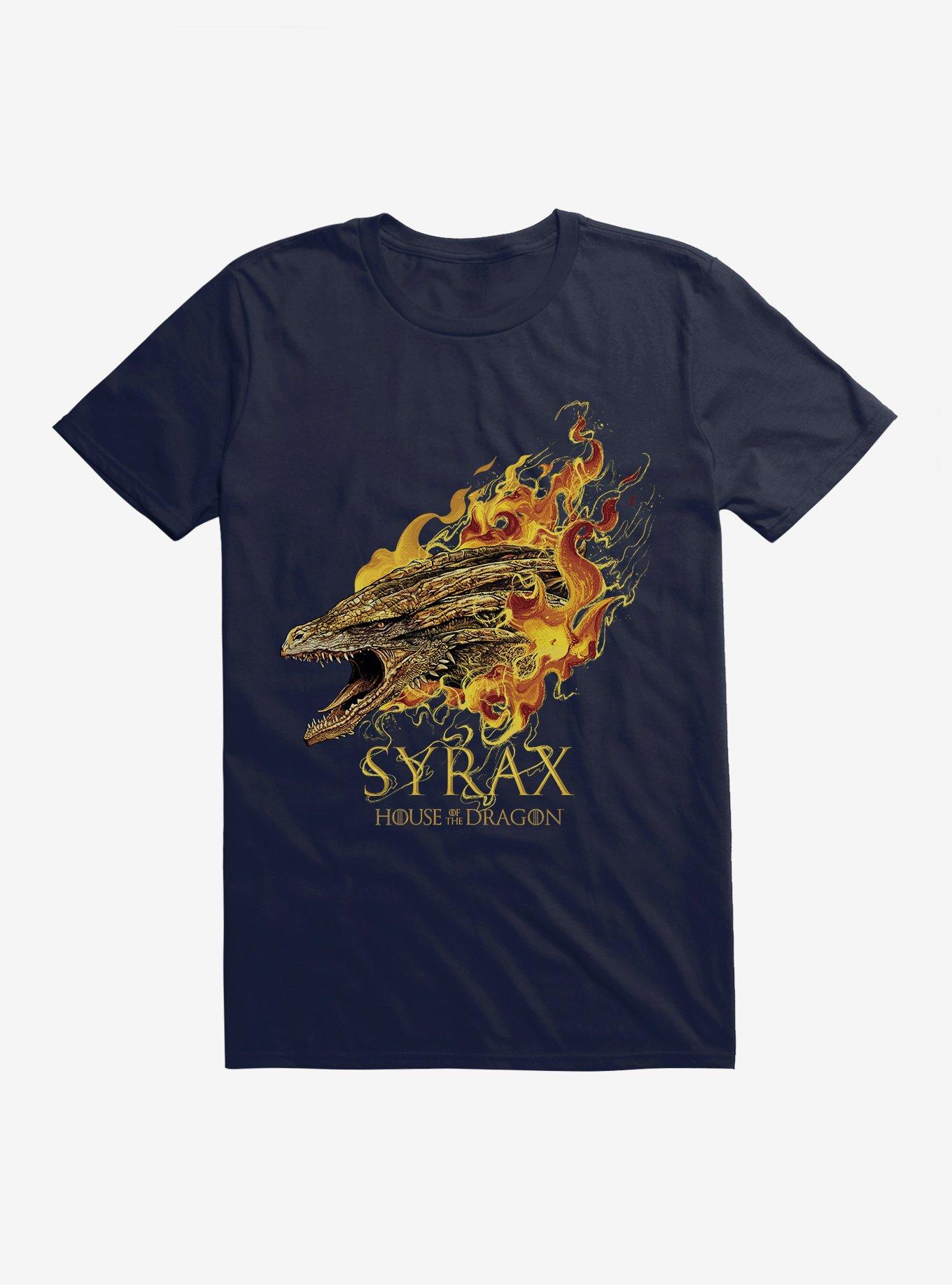 House Of The Dragon Syrax T-Shirt, NAVY, hi-res