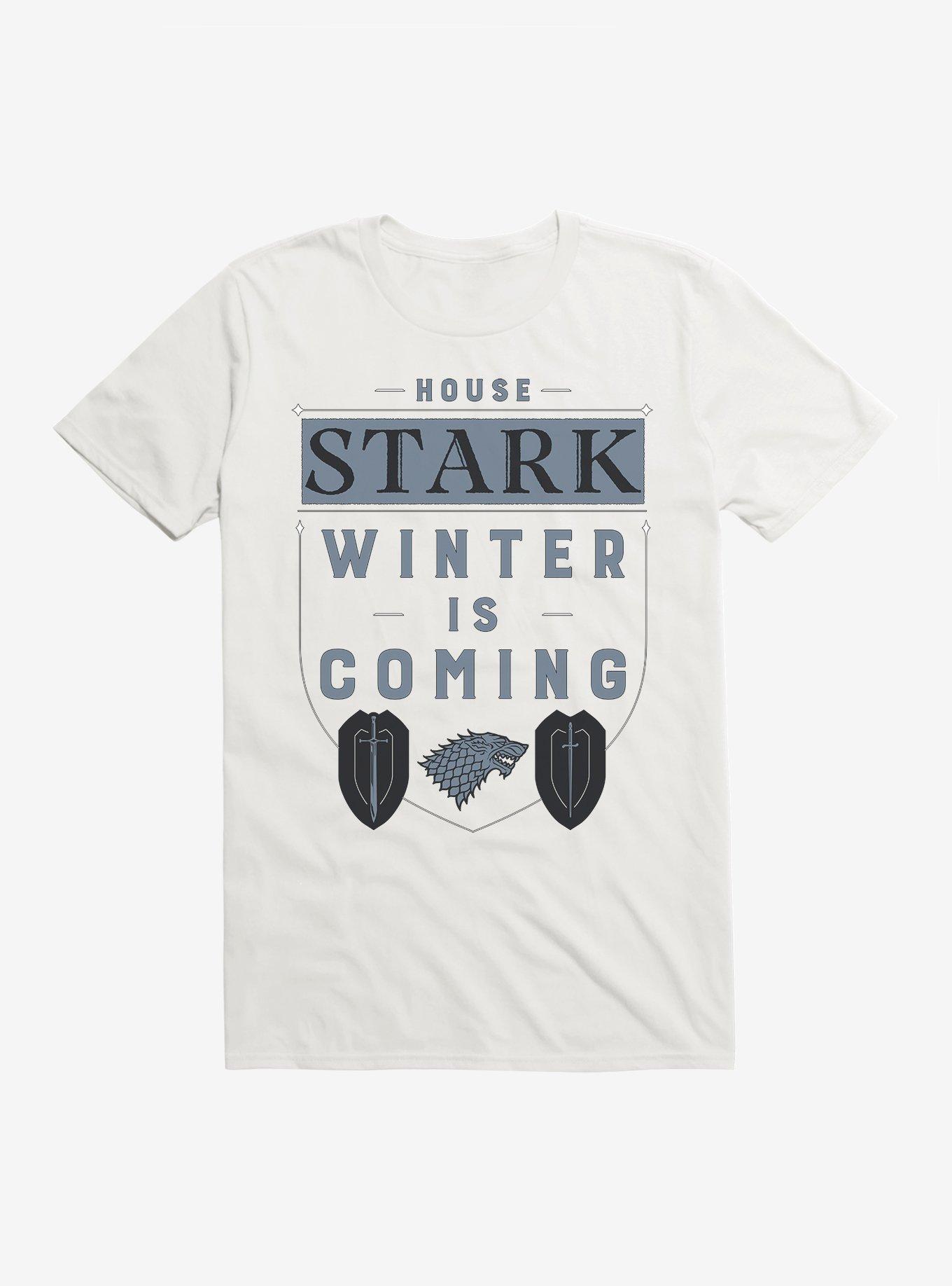 Game Of Thrones House Stark Words Script T-Shirt, , hi-res