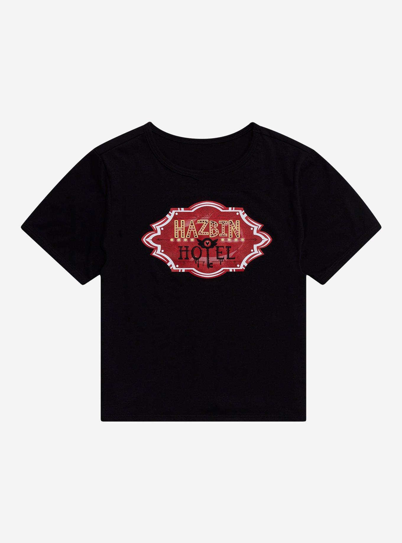 Hazbin Hotel Logo Girls Baby T-Shirt Hot Topic Exclusive, , hi-res