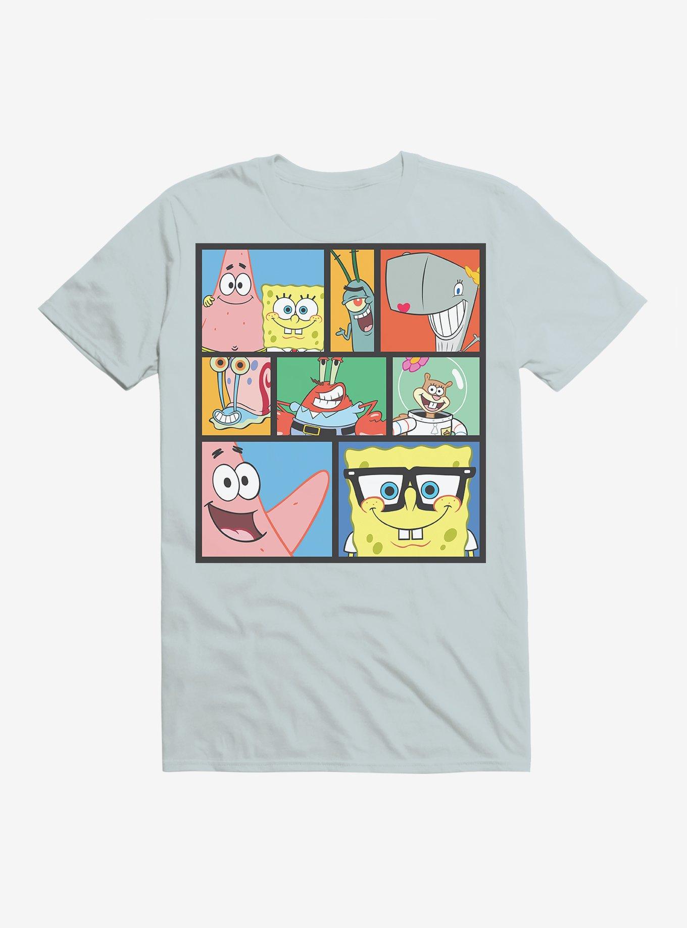 SpongeBob SquarePants Comp Bikini Bottom Friends T-Shirt