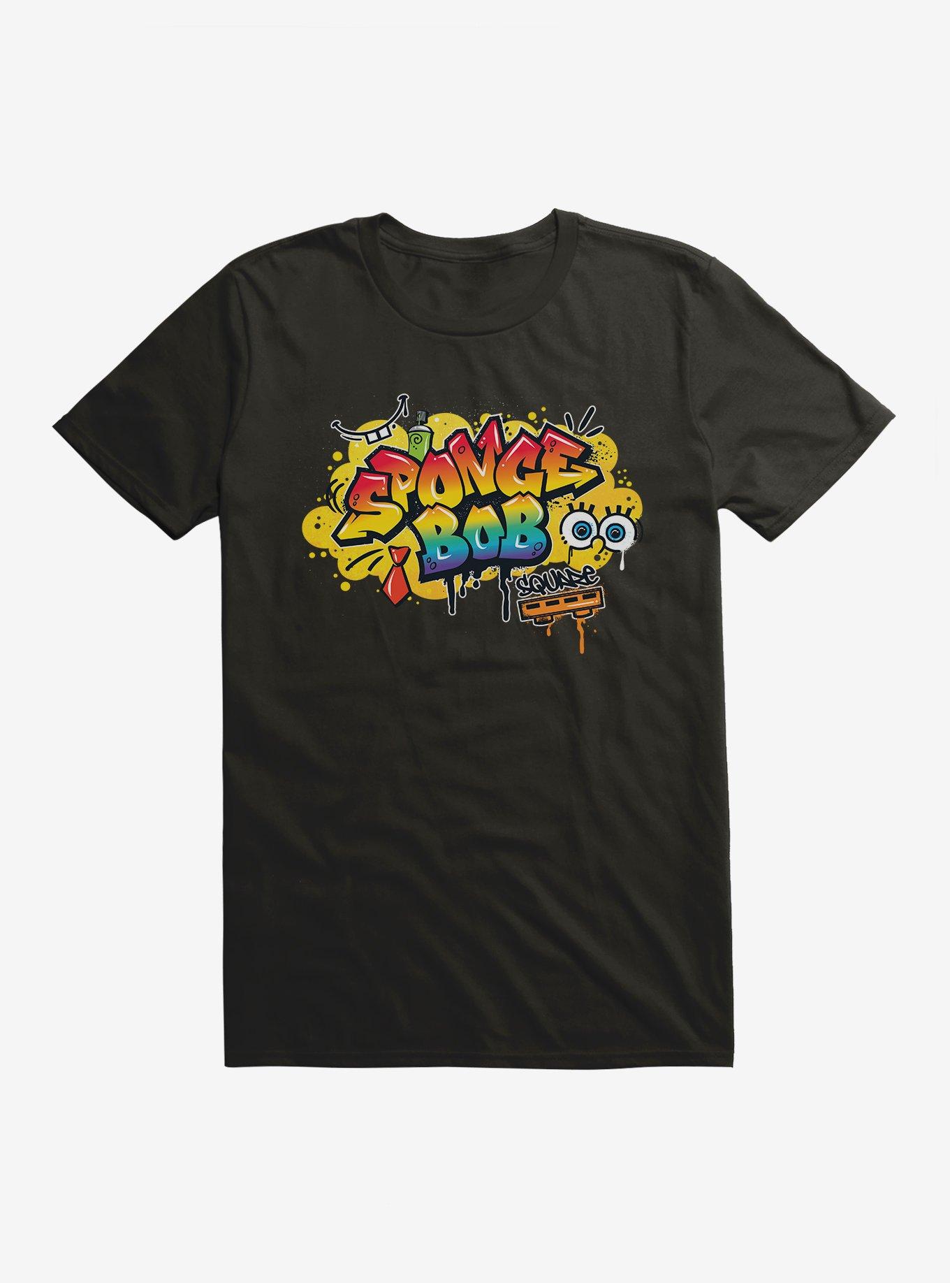 SpongeBob SquarePants Hip Hop Graffiti Art T-Shirt, , hi-res