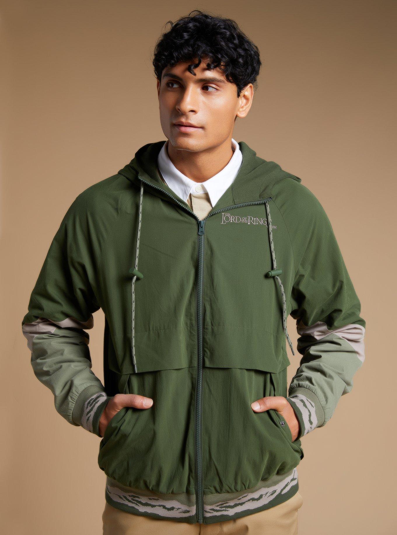 The Lord of the Rings Narsil Tonal Windbreaker, OLIVE, hi-res