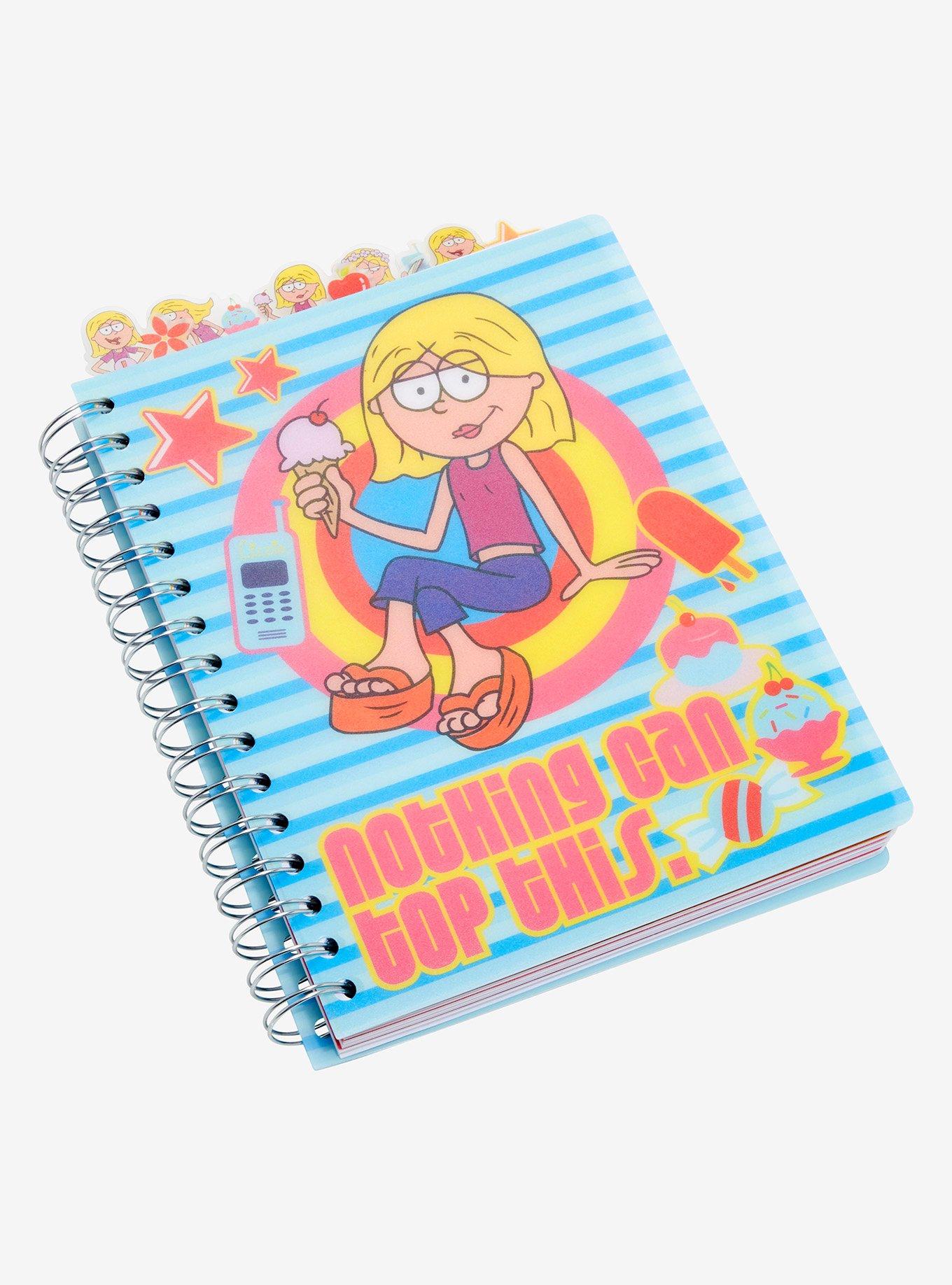 Disney Lizzie McGuire Cartoon Figural Tab Journal, , hi-res