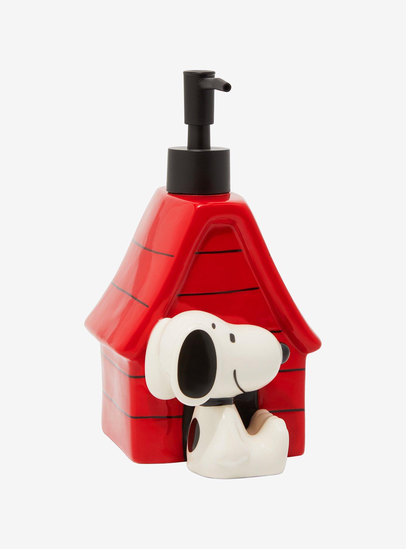 Peanuts Snoopy Doghouse Figural Soap Pump, , hi-res