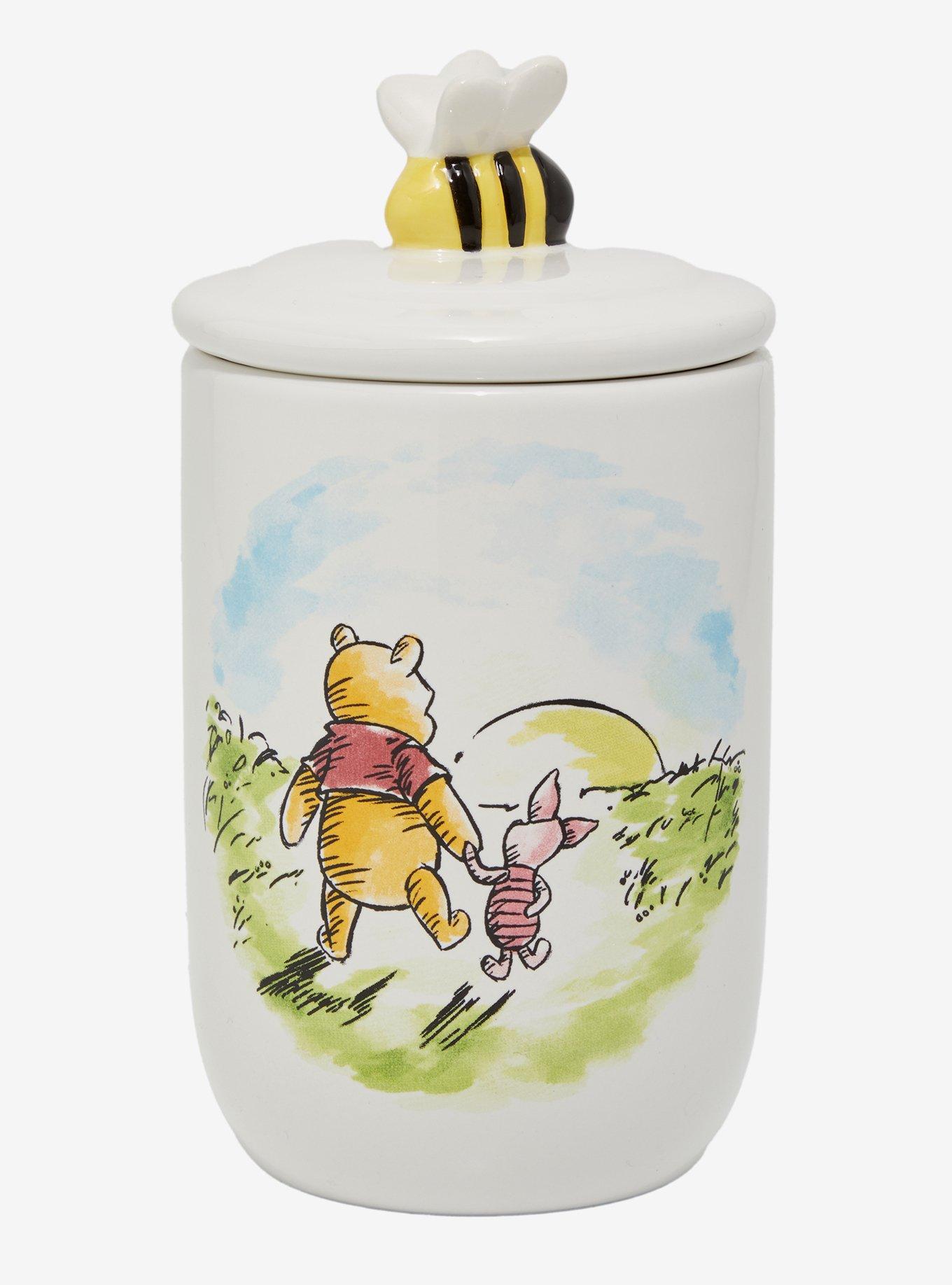 Disney Winnie the Pooh Piglet & Pooh Bear Canister and Lid, , hi-res