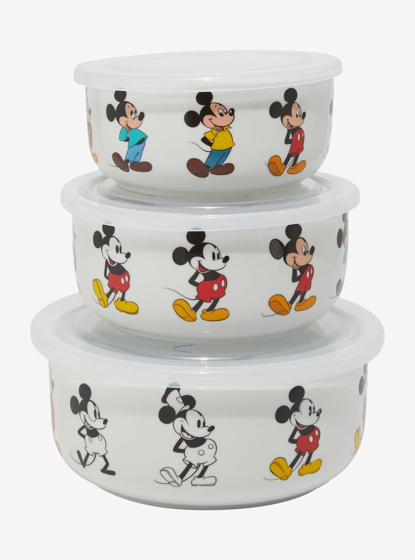 Disney Mickey Mouse Illustrated Evolution Bowl Set, , hi-res