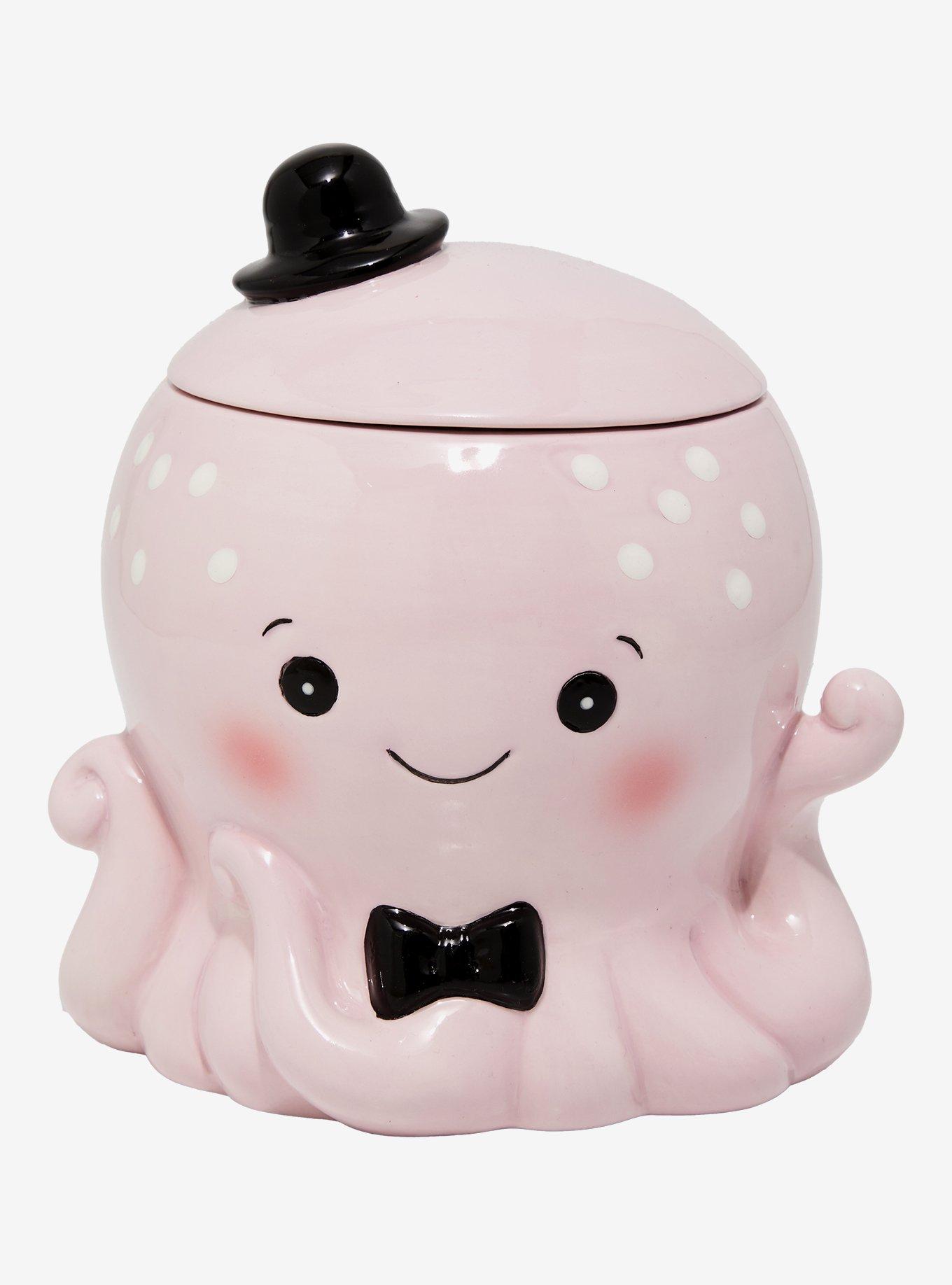 Octopus in Hat Figural Cookie Jar, , hi-res