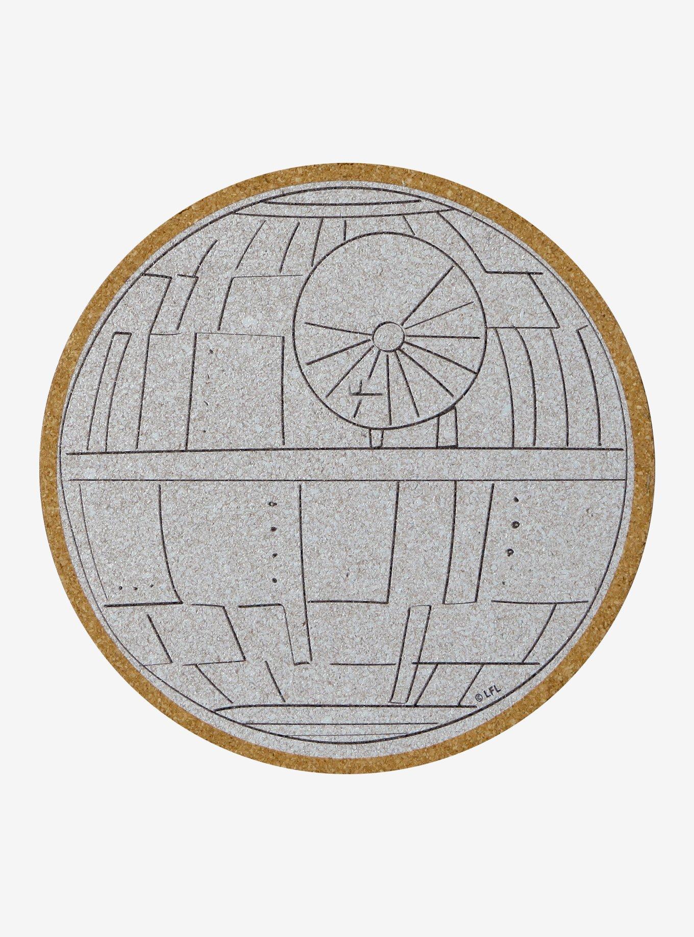 Star Wars Death Star Figural Cork Trivet, , hi-res