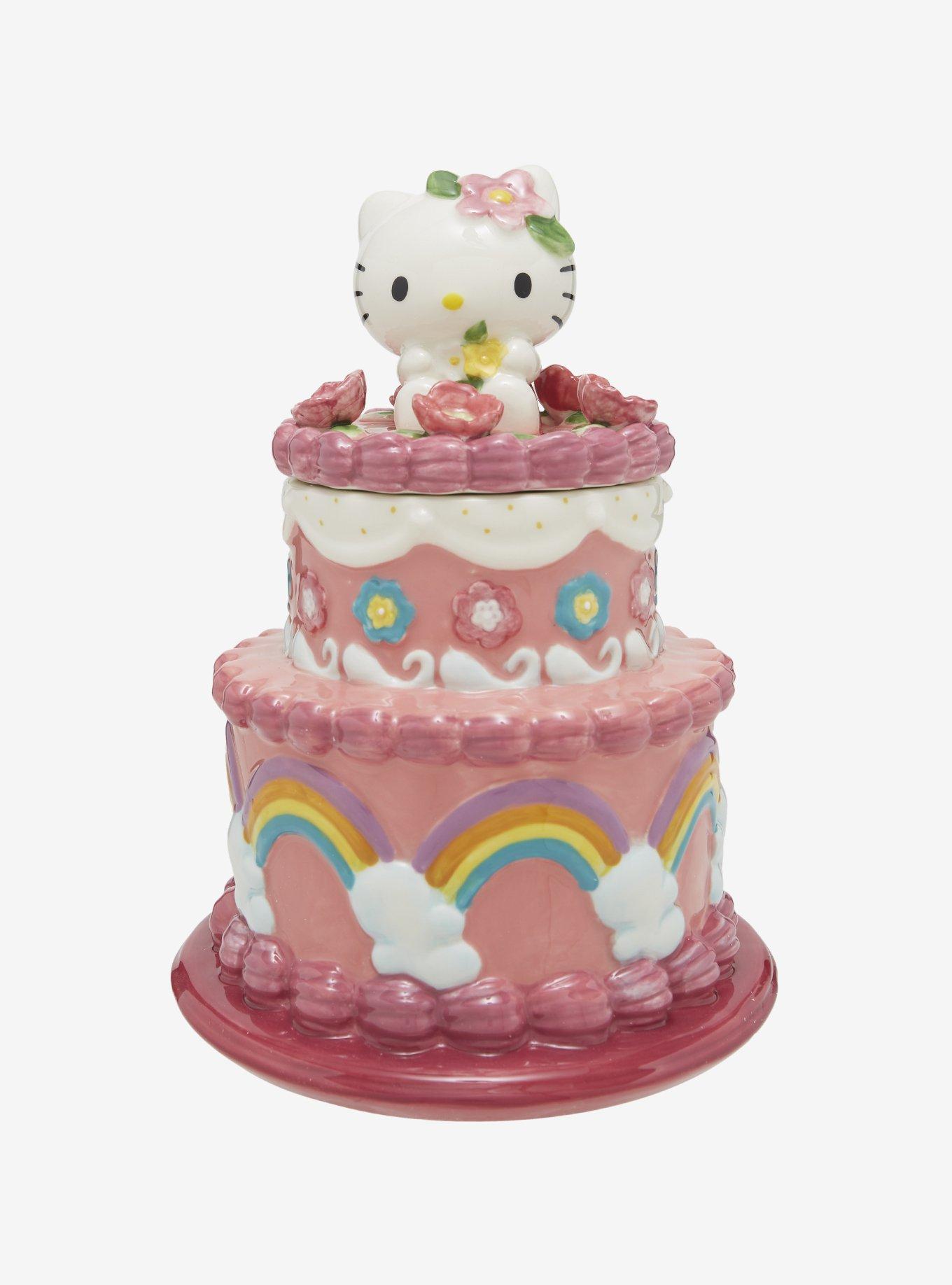 Sanrio Hello Kitty Cake Cookie Jar, , hi-res