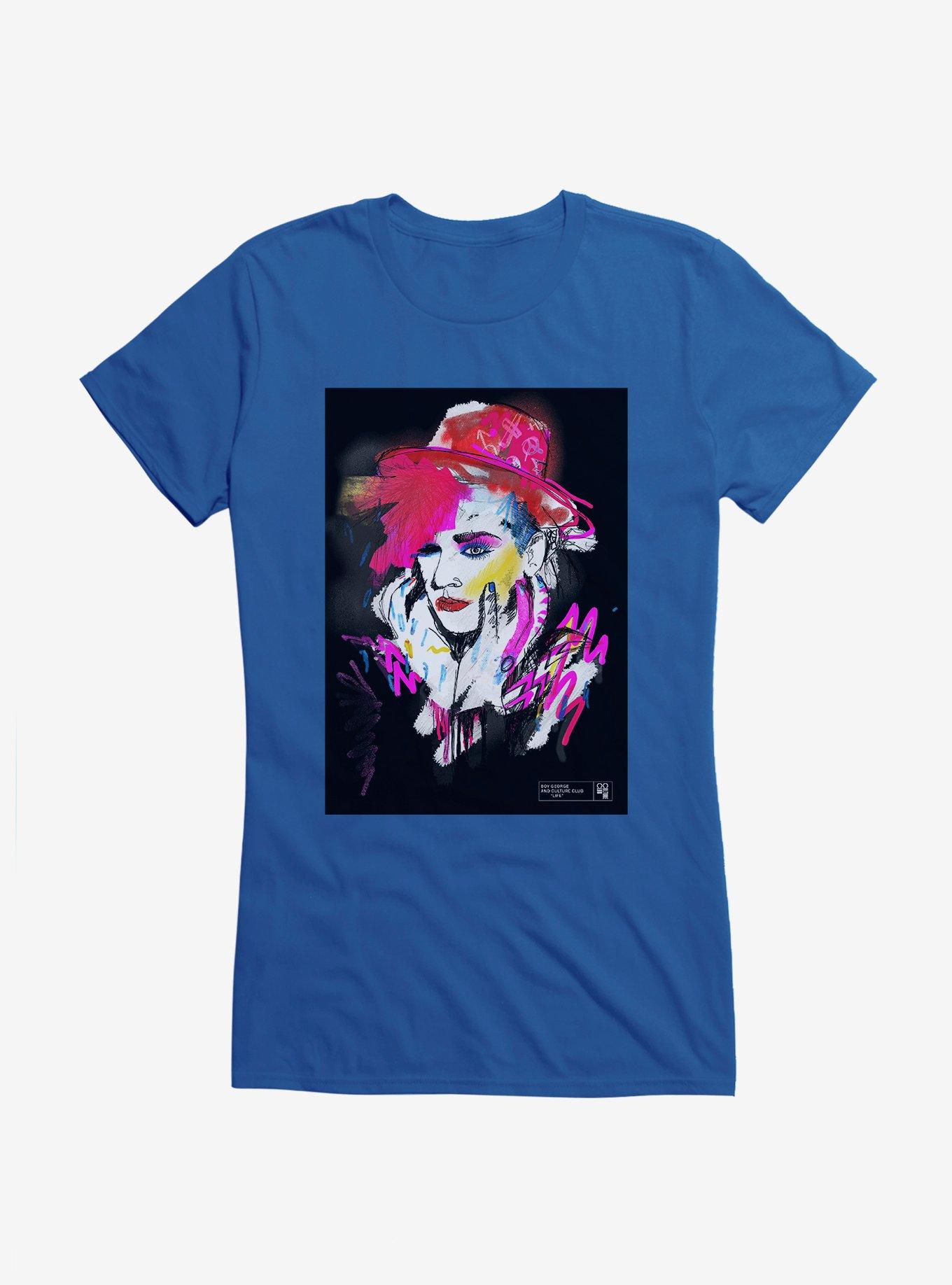 Boy George & Culture Club Painting Girls T-Shirt, , hi-res