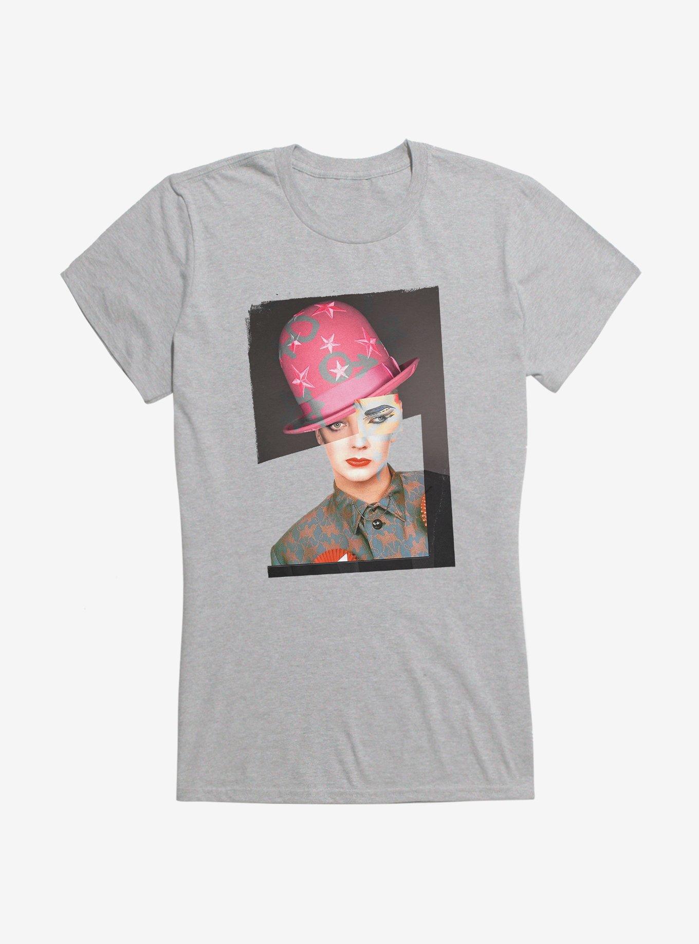 Boy George & Culture Club Picture Collage Girls T-Shirt, SPORT GRAY, hi-res