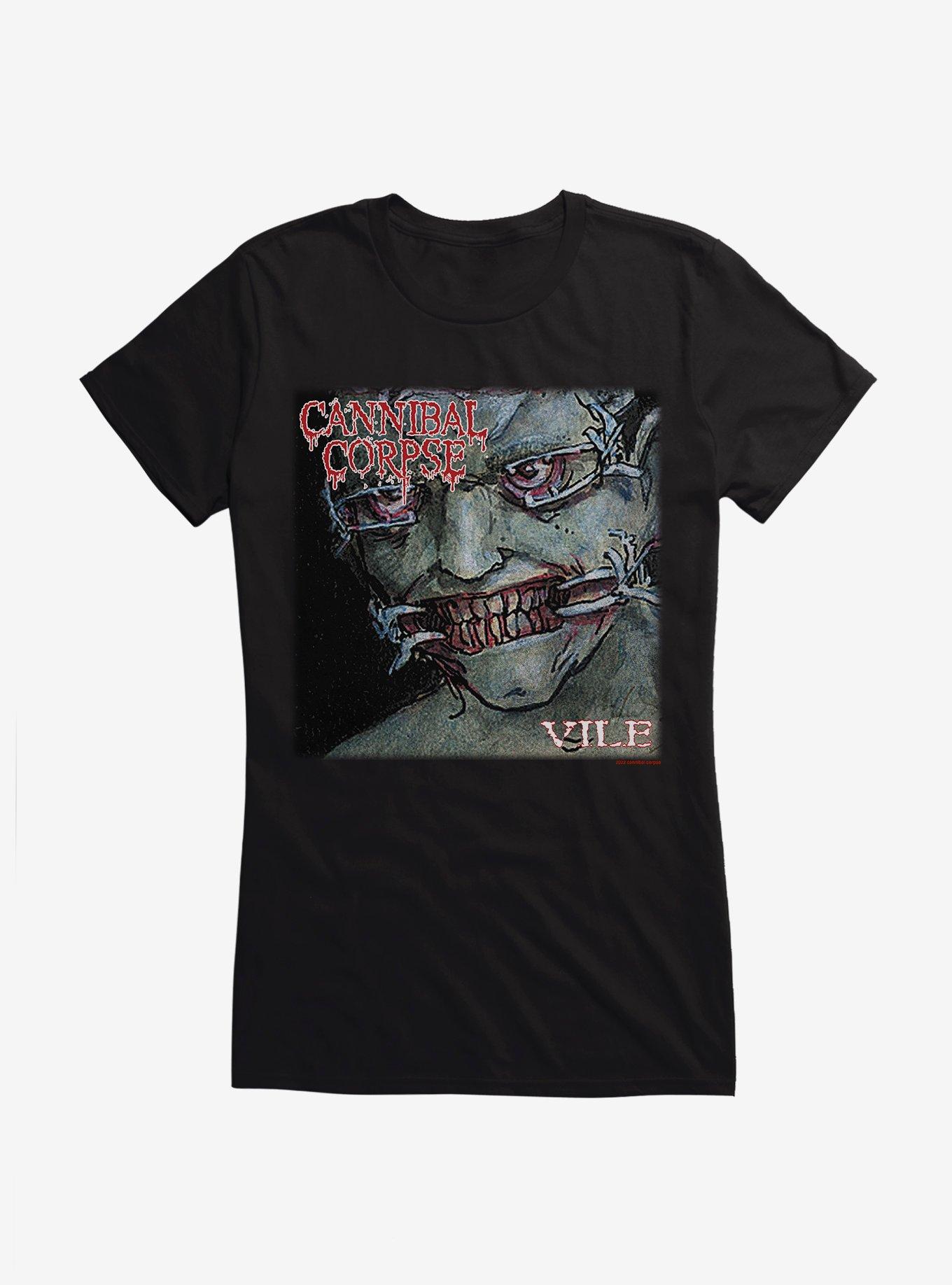 Cannibal Corpse V.I.L.E. Face Girls T-Shirt, , hi-res