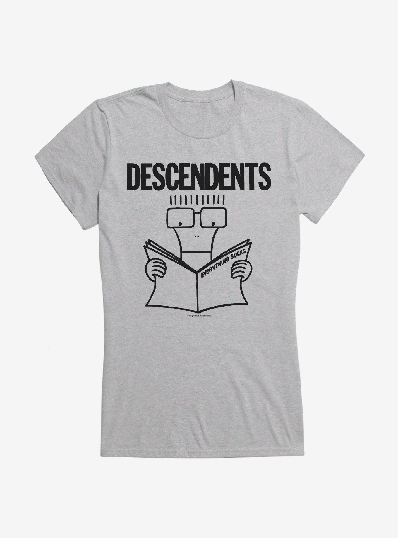 Descendents Everything Sucks Milo Girls T-Shirt, SPORT GRAY, hi-res