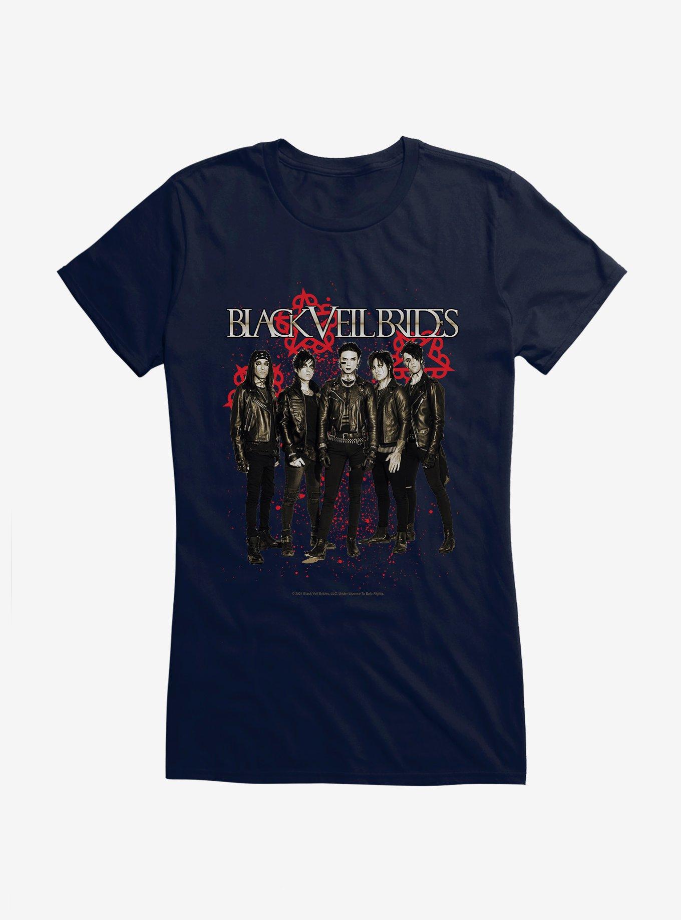 Black Veil Brides Band Photo Girls T-Shirt, , hi-res