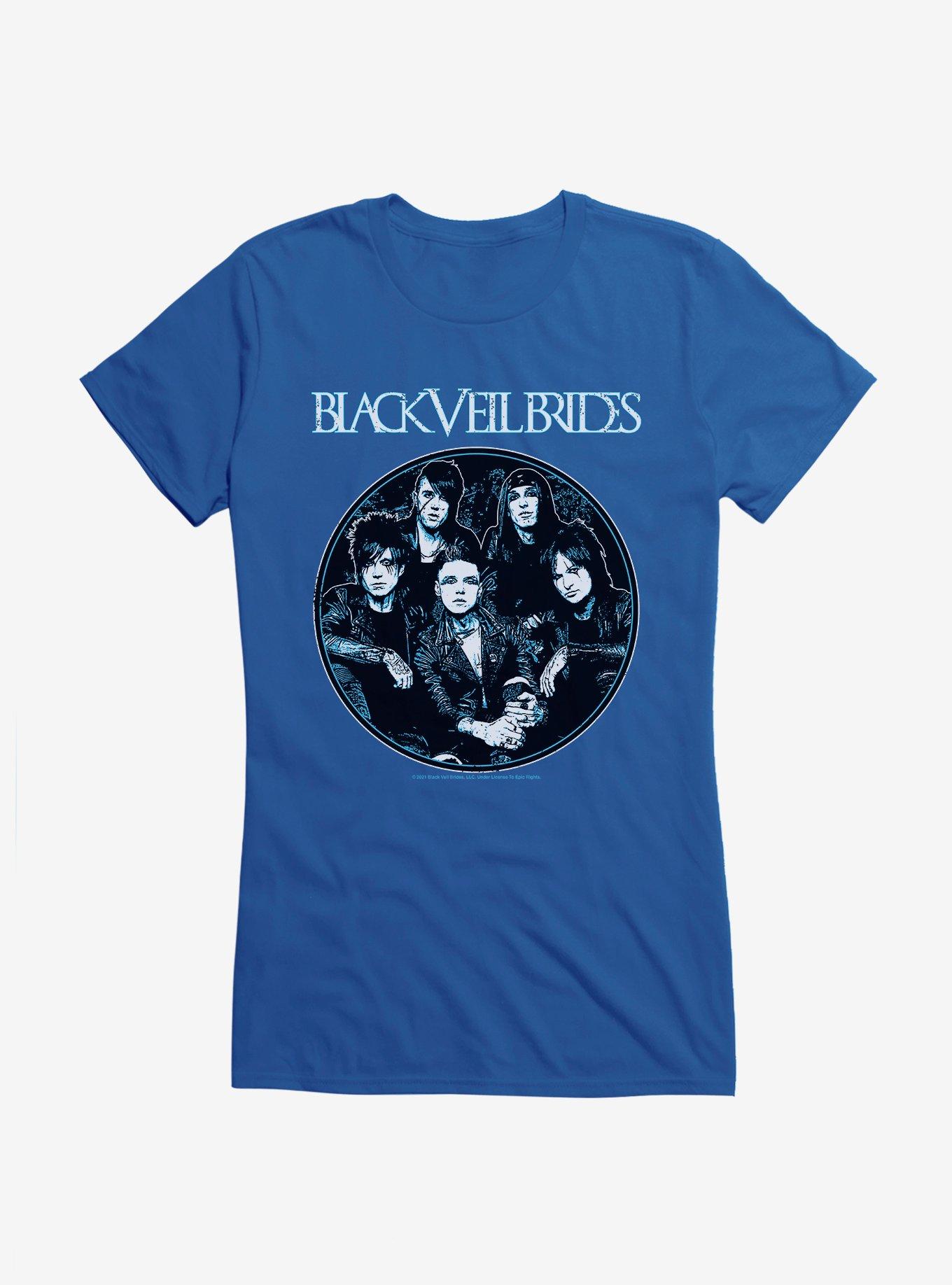 Black Veil Brides Circle Band Photo Girls T-Shirt, , hi-res