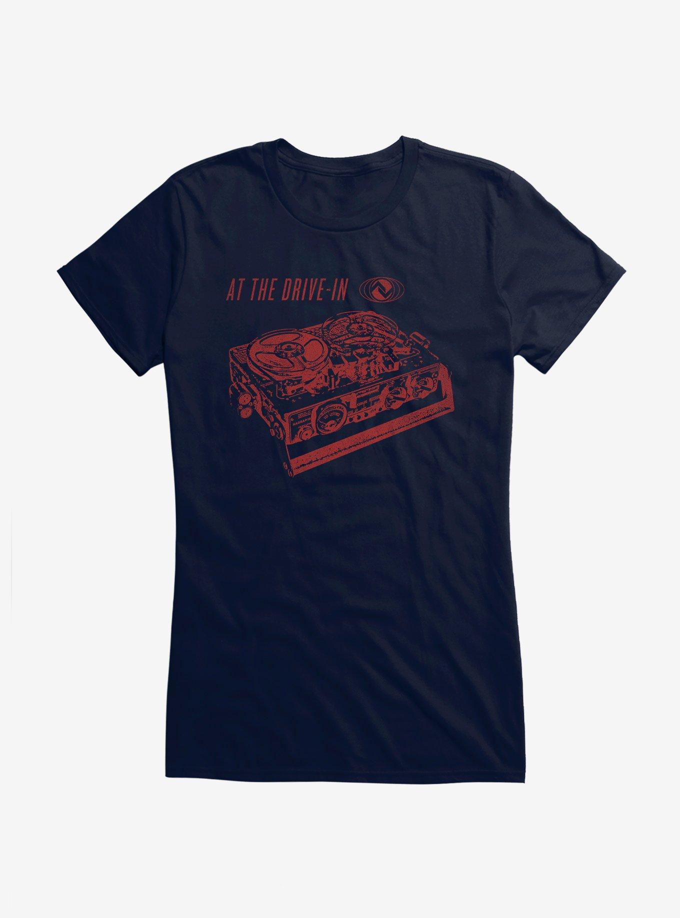 At The Drive In Reel Girls T-Shirt, NAVY, hi-res