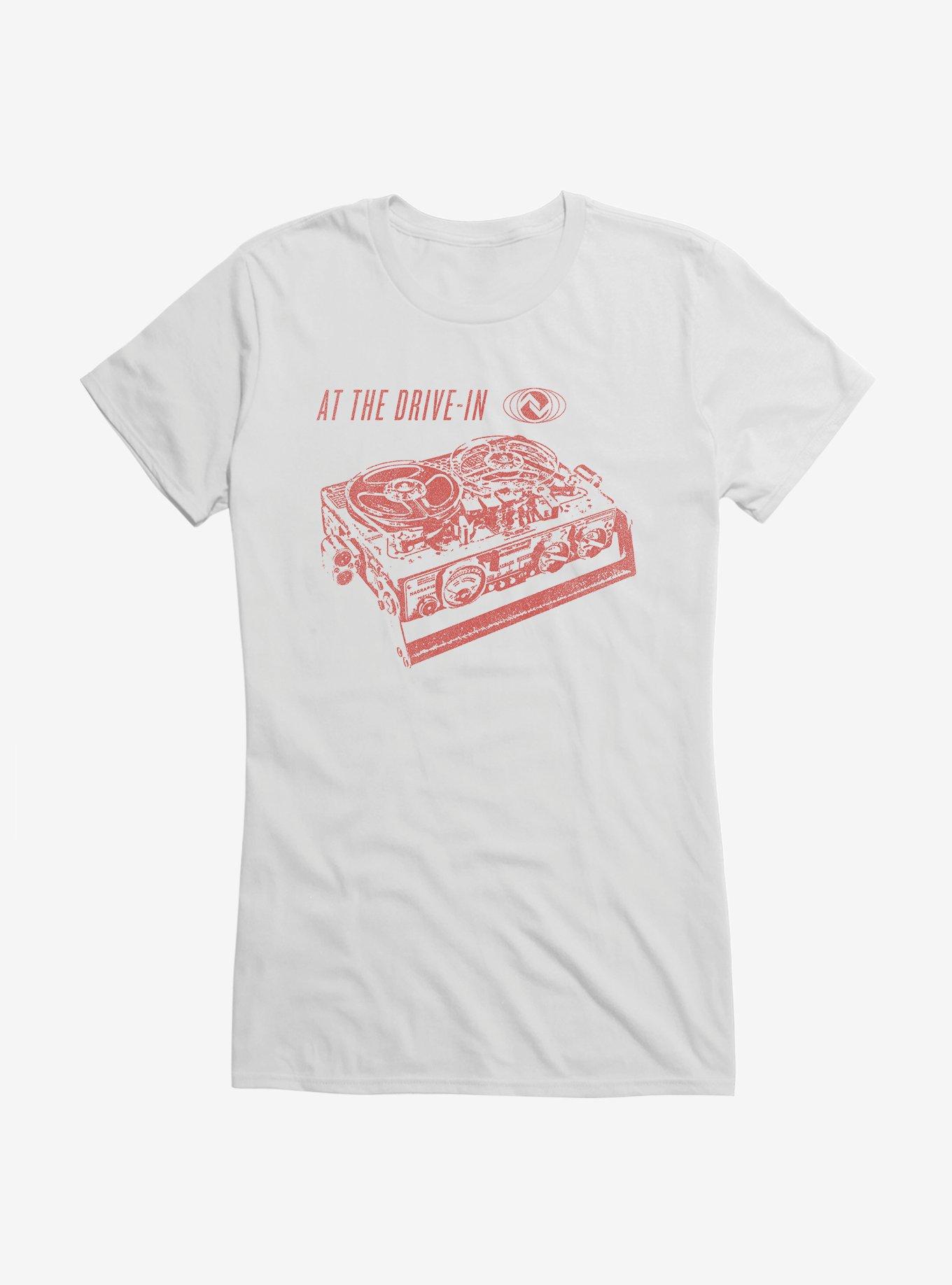 At The Drive In Reel Girls T-Shirt, WHITE, hi-res