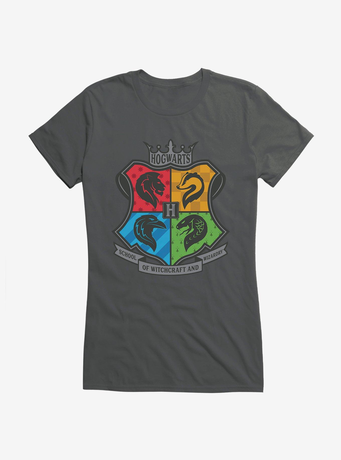 Harry Potter Hogwarts School Crest Girls T-Shirt, , hi-res