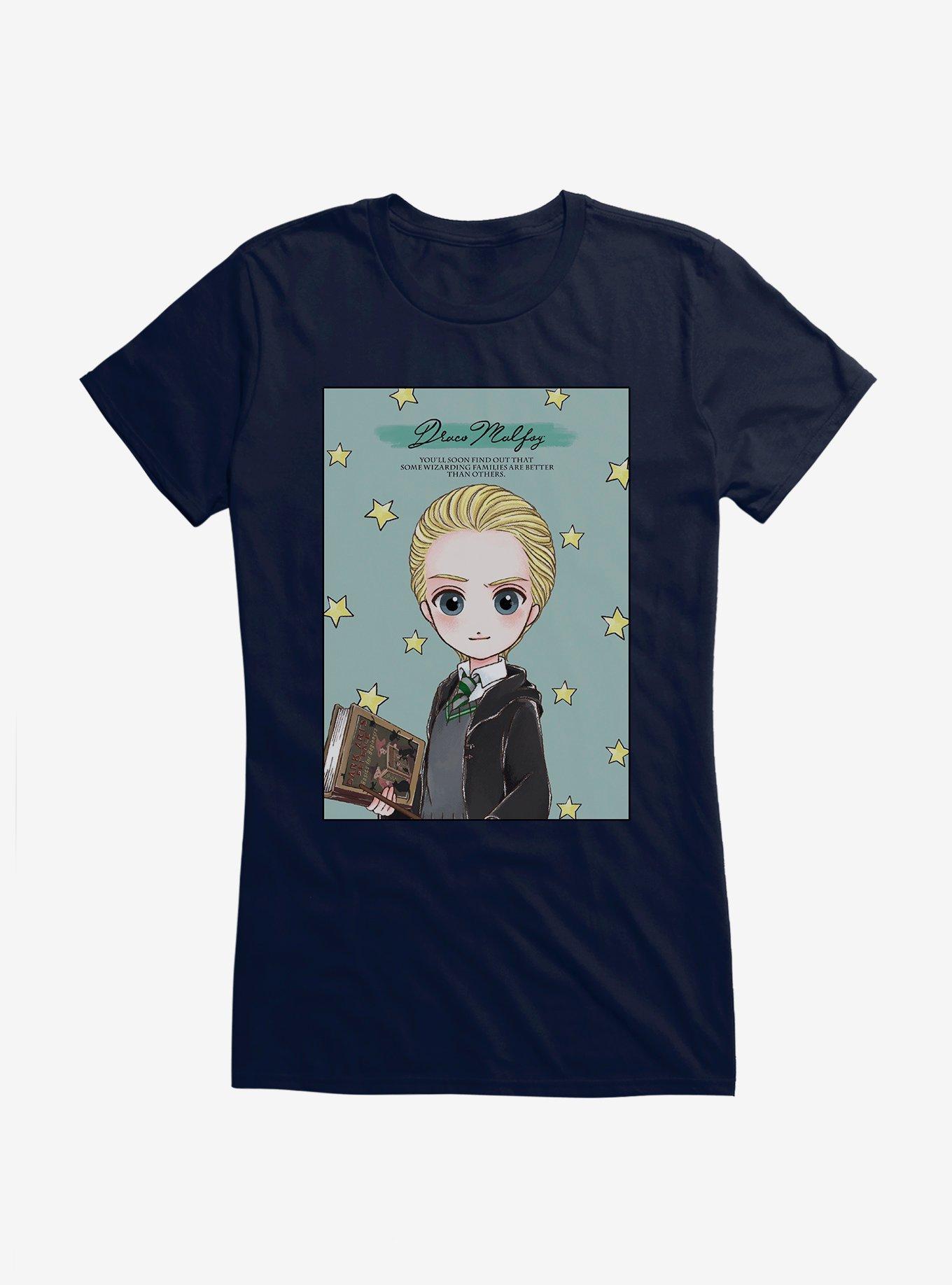 Harry Potter Stylized Draco Malfoy Quote Girls T-Shirt, , hi-res