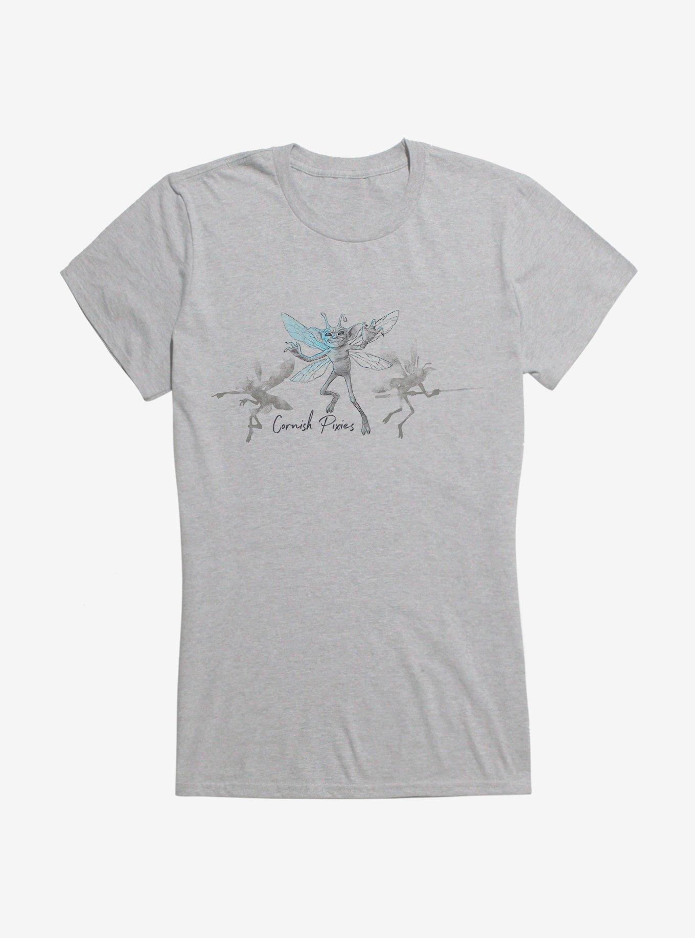 Harry Potter Cornish Pixie Illustrated Girls T-Shirt