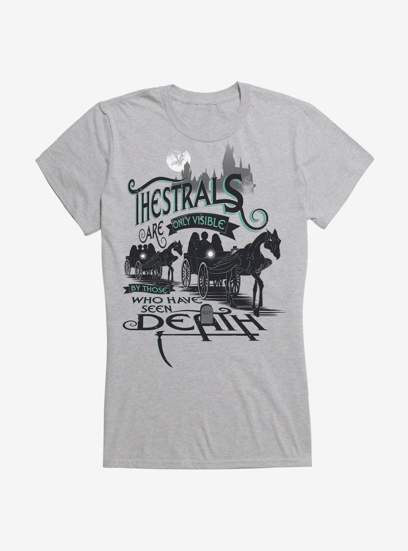 Harry Potter Thestrals Visible By Death Girls T-Shirt