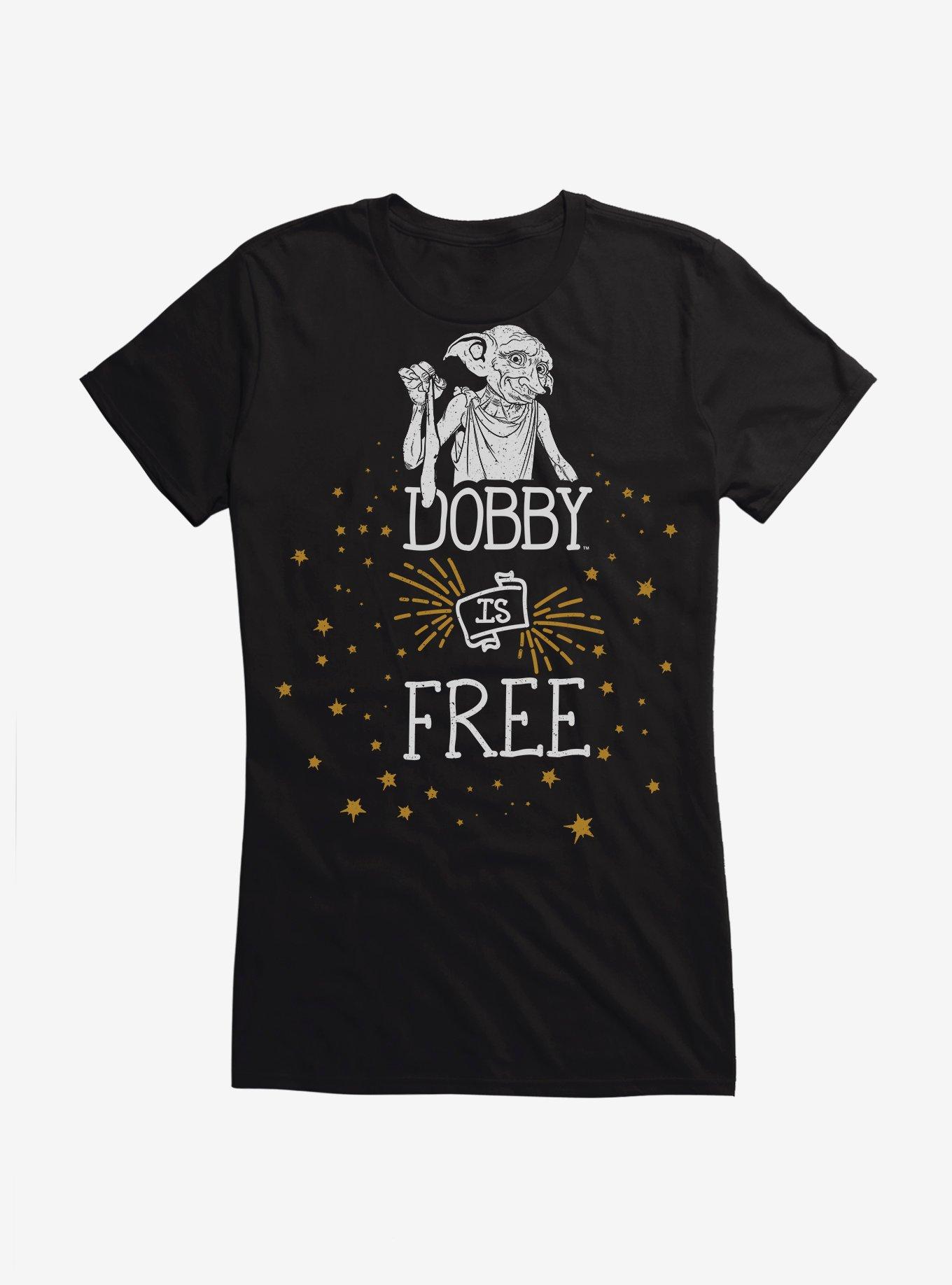 Harry Potter Dobby Is Free Girls T-Shirt, , hi-res