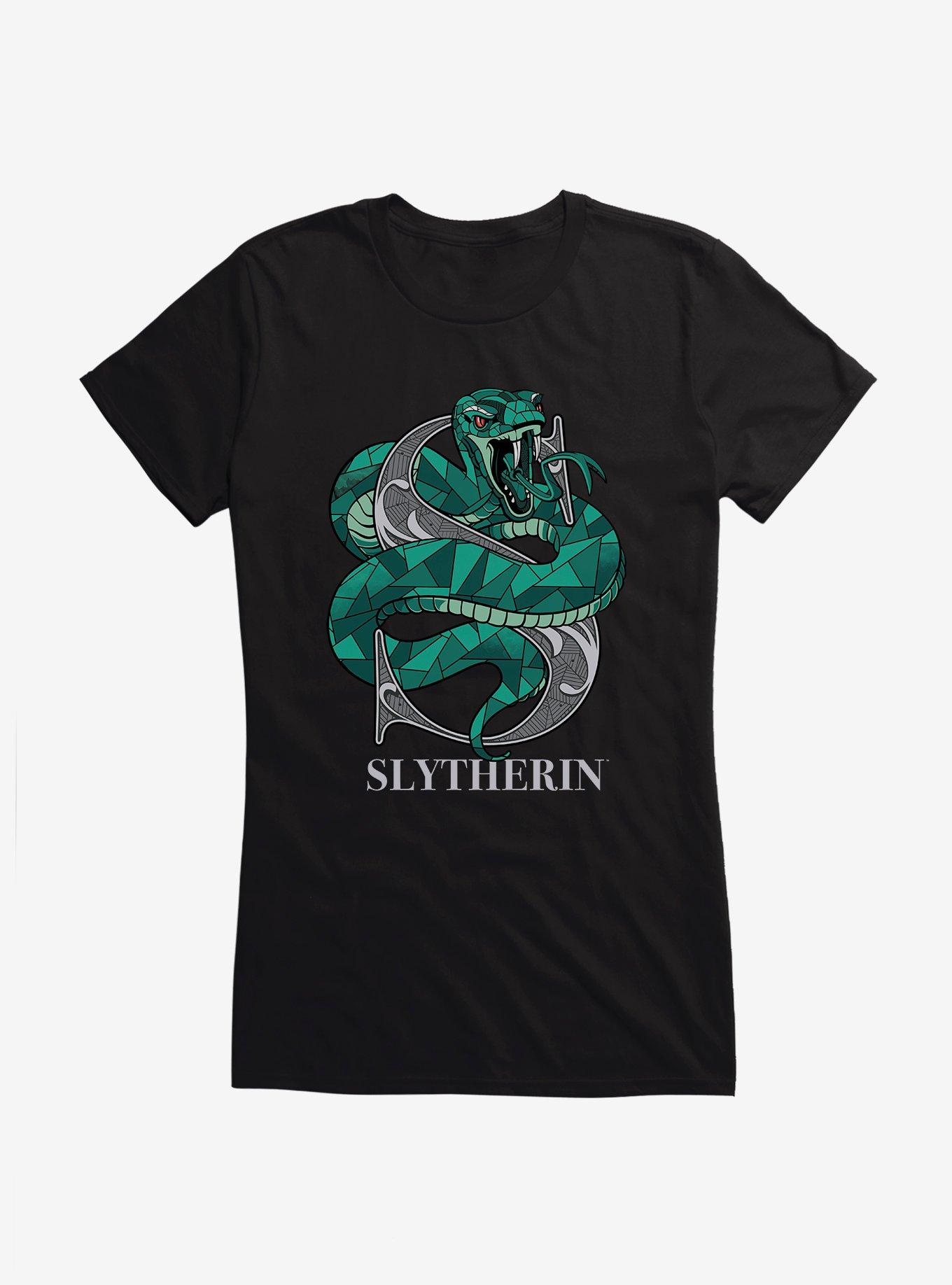 Harry Potter Slytherin Classic Geometric Letter Girls T-Shirt, , hi-res