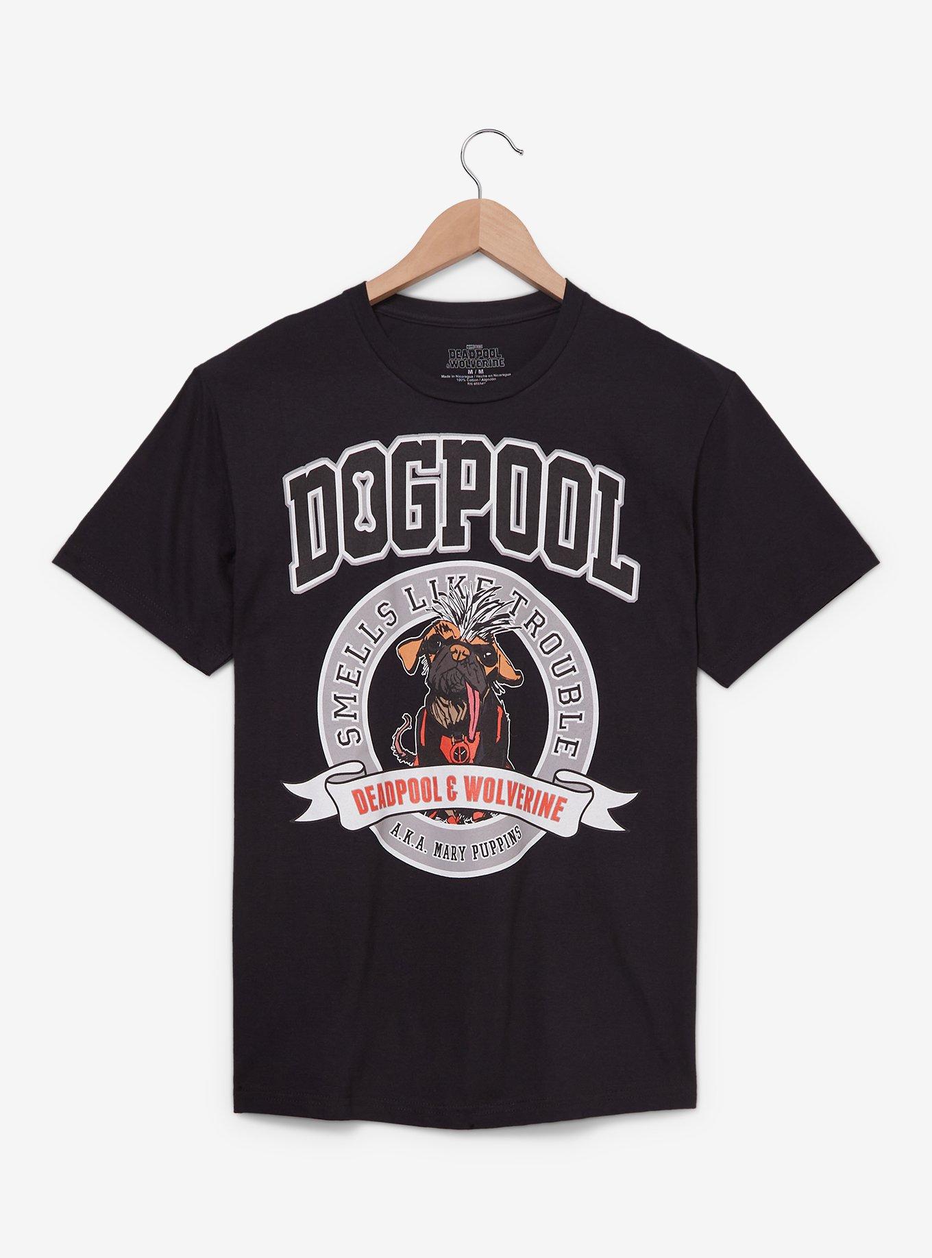 Marvel Deadpool & Wolverine Dogpool Portrait T-Shirt - BoxLunch Exclusive