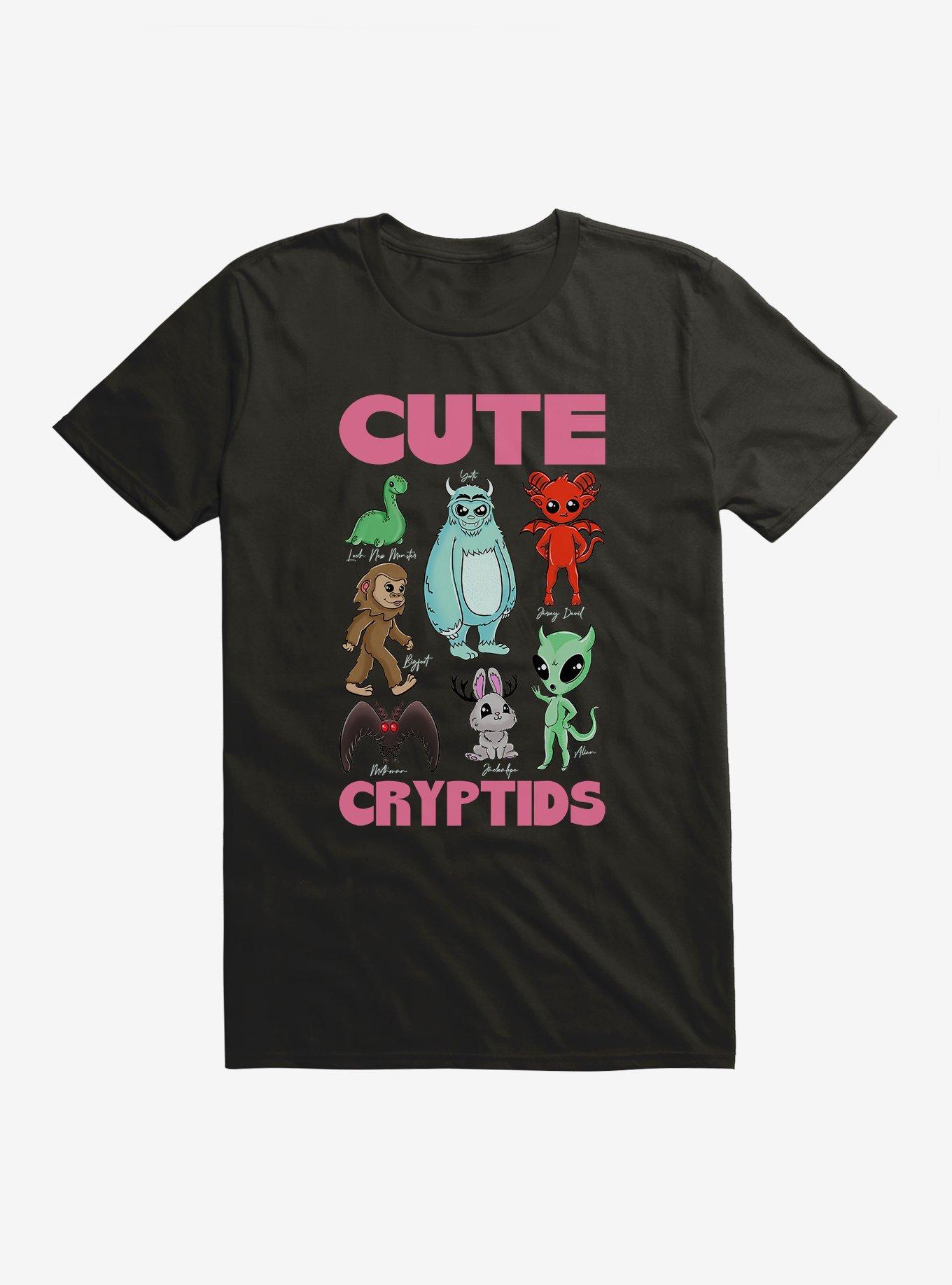 Cute Cryptids T-Shirt, , hi-res