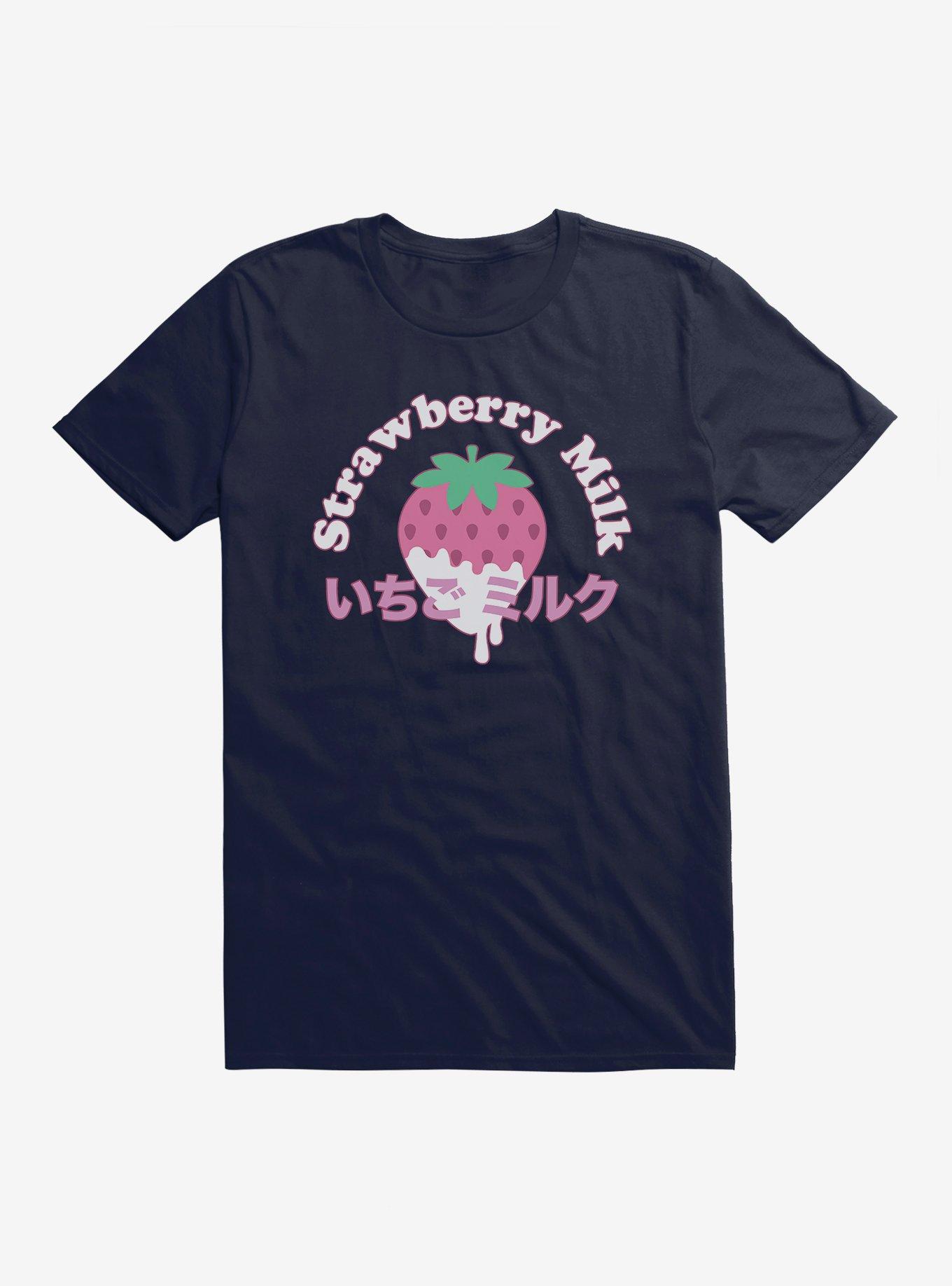 Strawberry Milk T-Shirt, , hi-res
