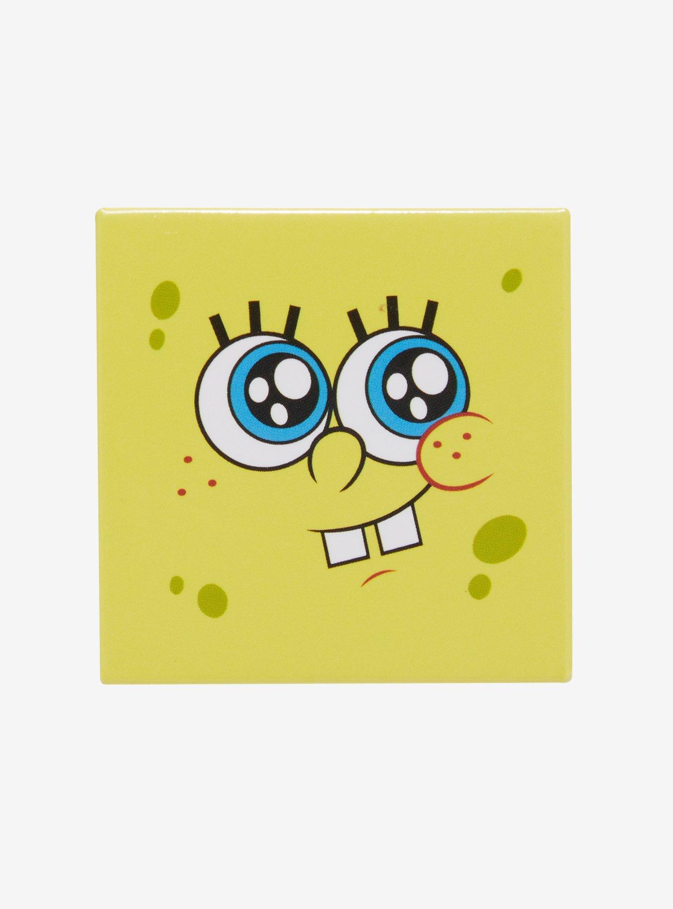 SpongeBob SquarePants Square Face Button, , hi-res