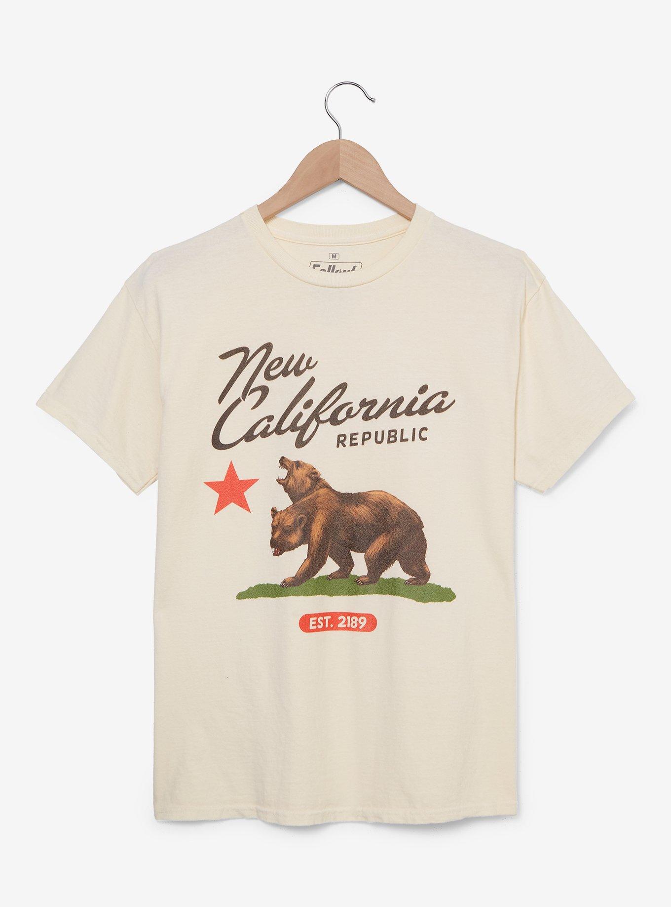 Fallout New California Republic Flag T-Shirt - BoxLunch Exclusive, , hi-res