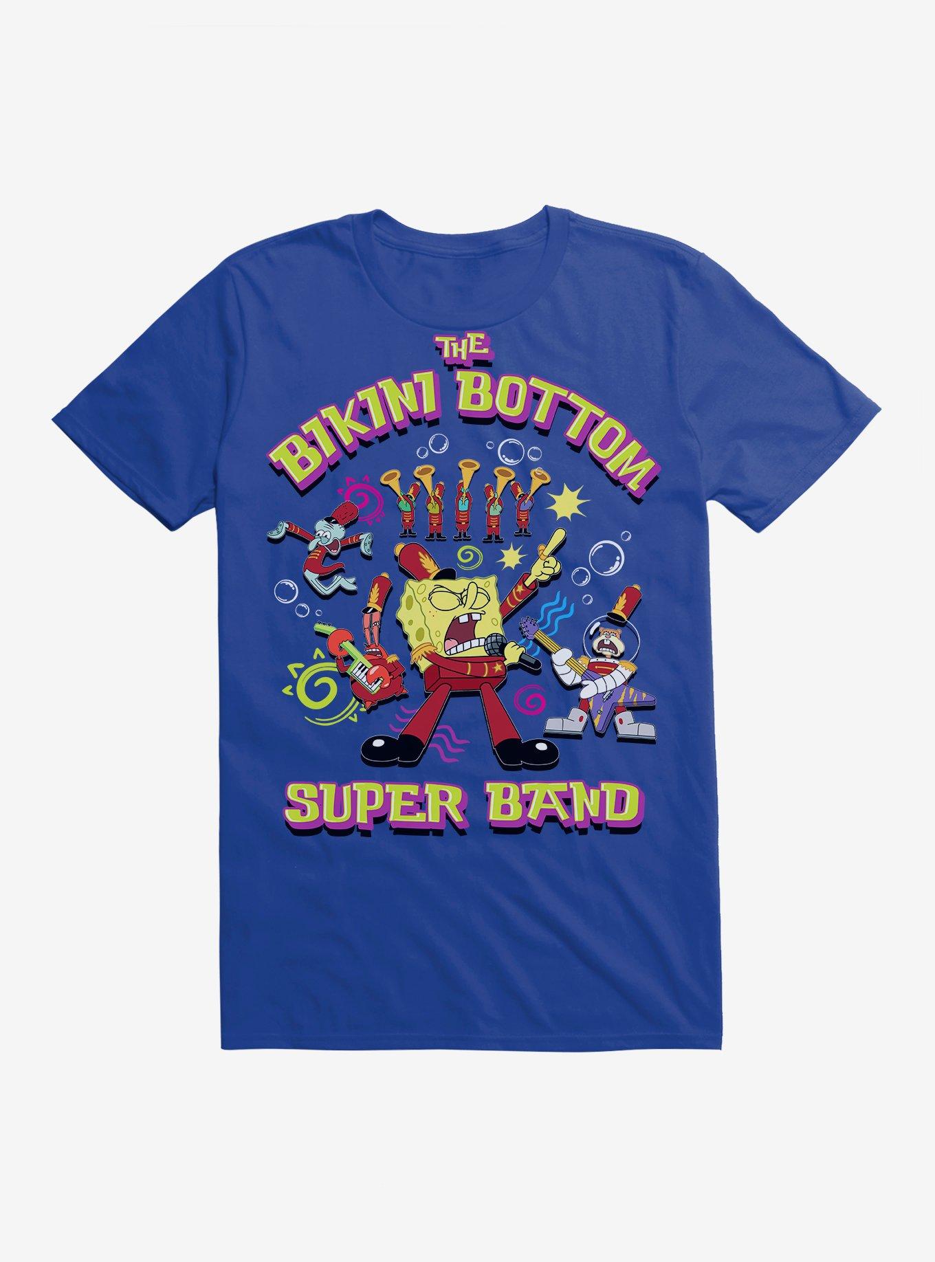 SpongeBob SquarePants Bikini Bottom Super Band T-Shirt