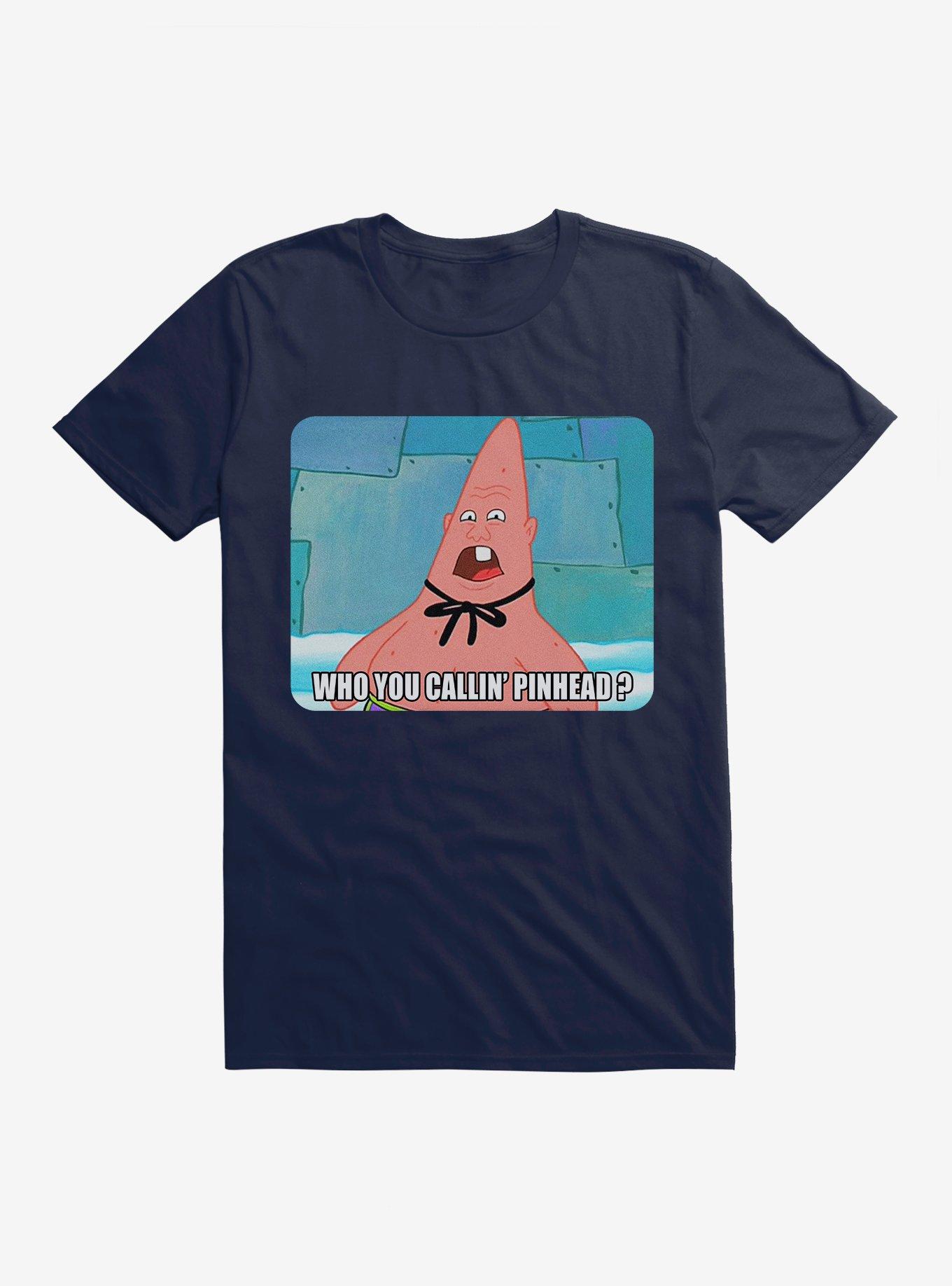 SpongeBob Pinhead T-Shirt, MIDNIGHT NAVY, hi-res