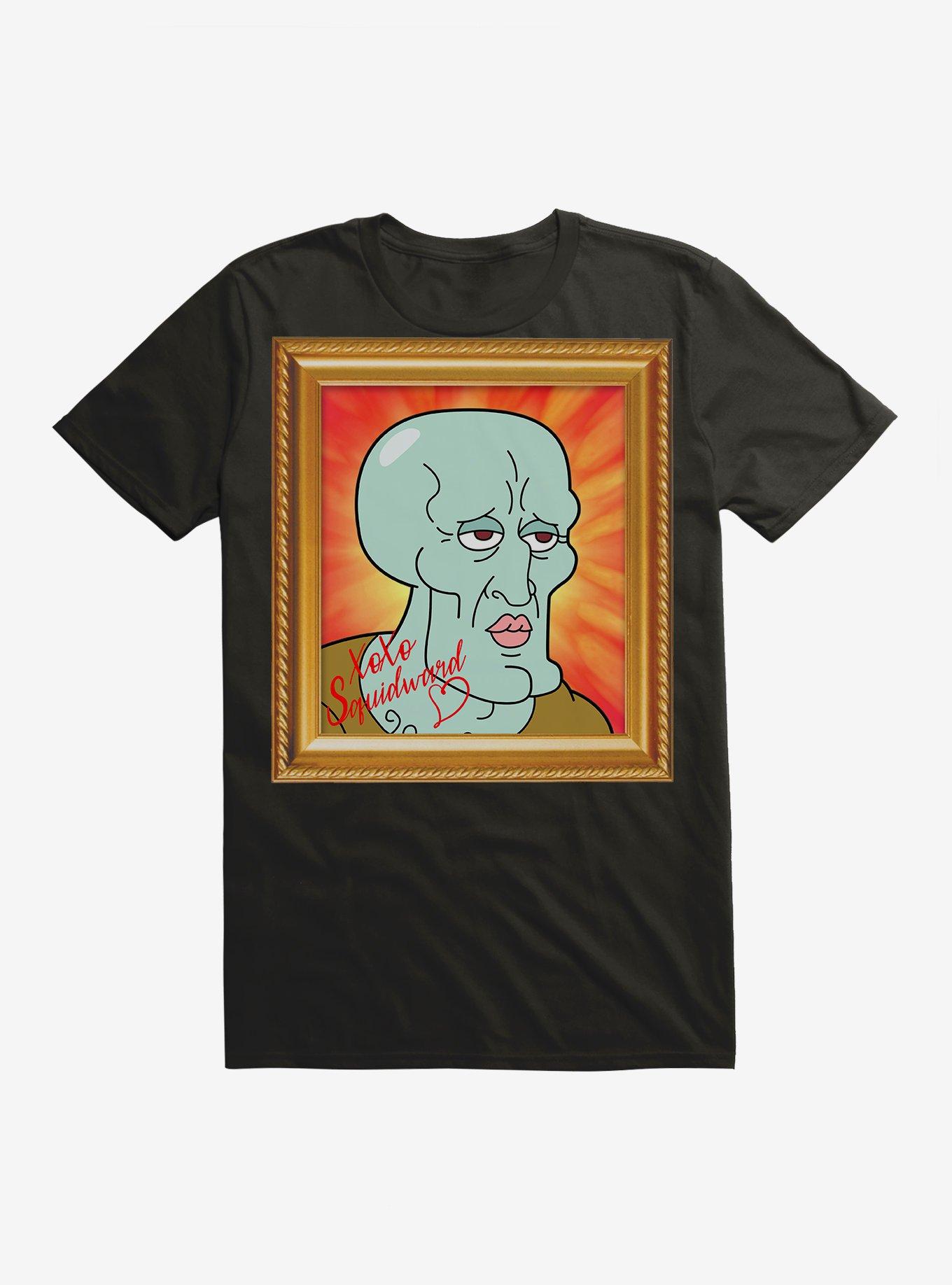 SpongeBob SquarePants Handsome Squidward Photo Autograph T-Shirt, , hi-res